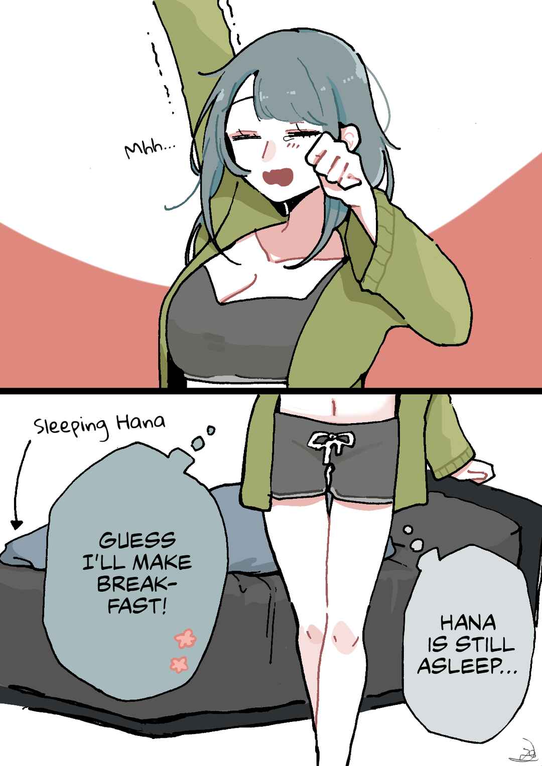 Page 1 Chapter 44 Doukyonin ni Kataomoi Shiteru Yuri Manga