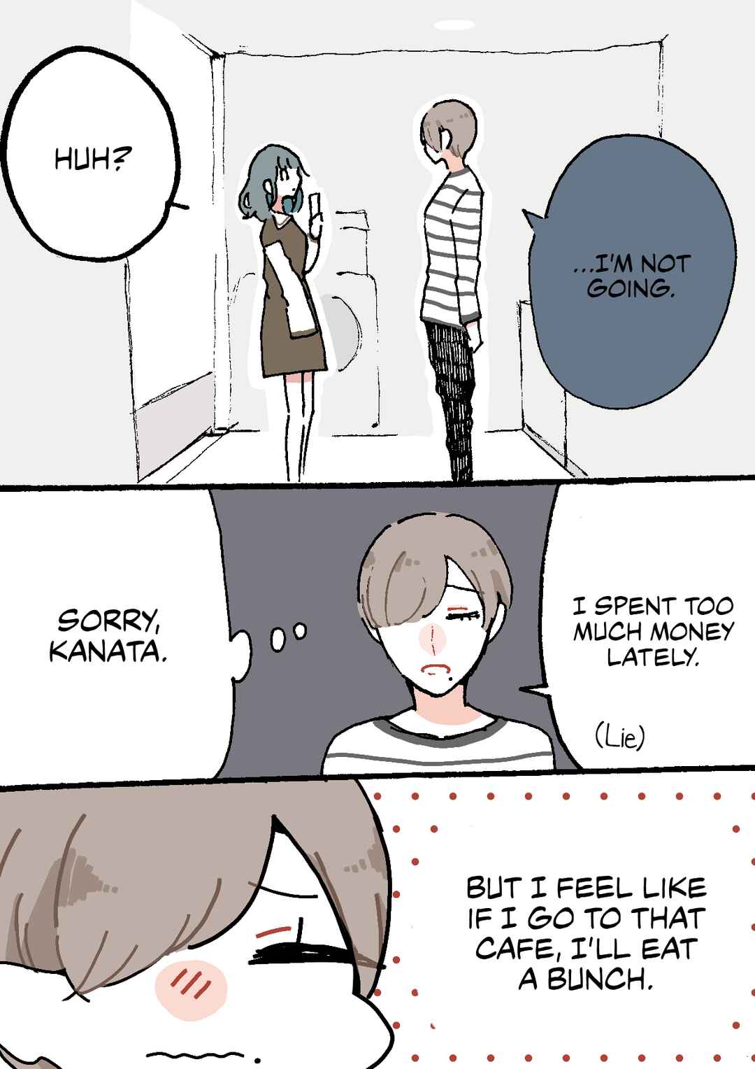 Page 3 Chapter 31 Doukyonin ni Kataomoi Shiteru Yuri Manga