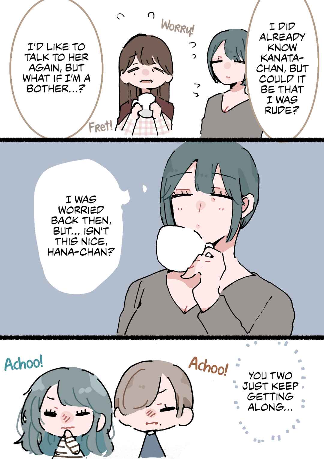 Page 4 Chapter 90 Doukyonin ni Kataomoi Shiteru Yuri Manga