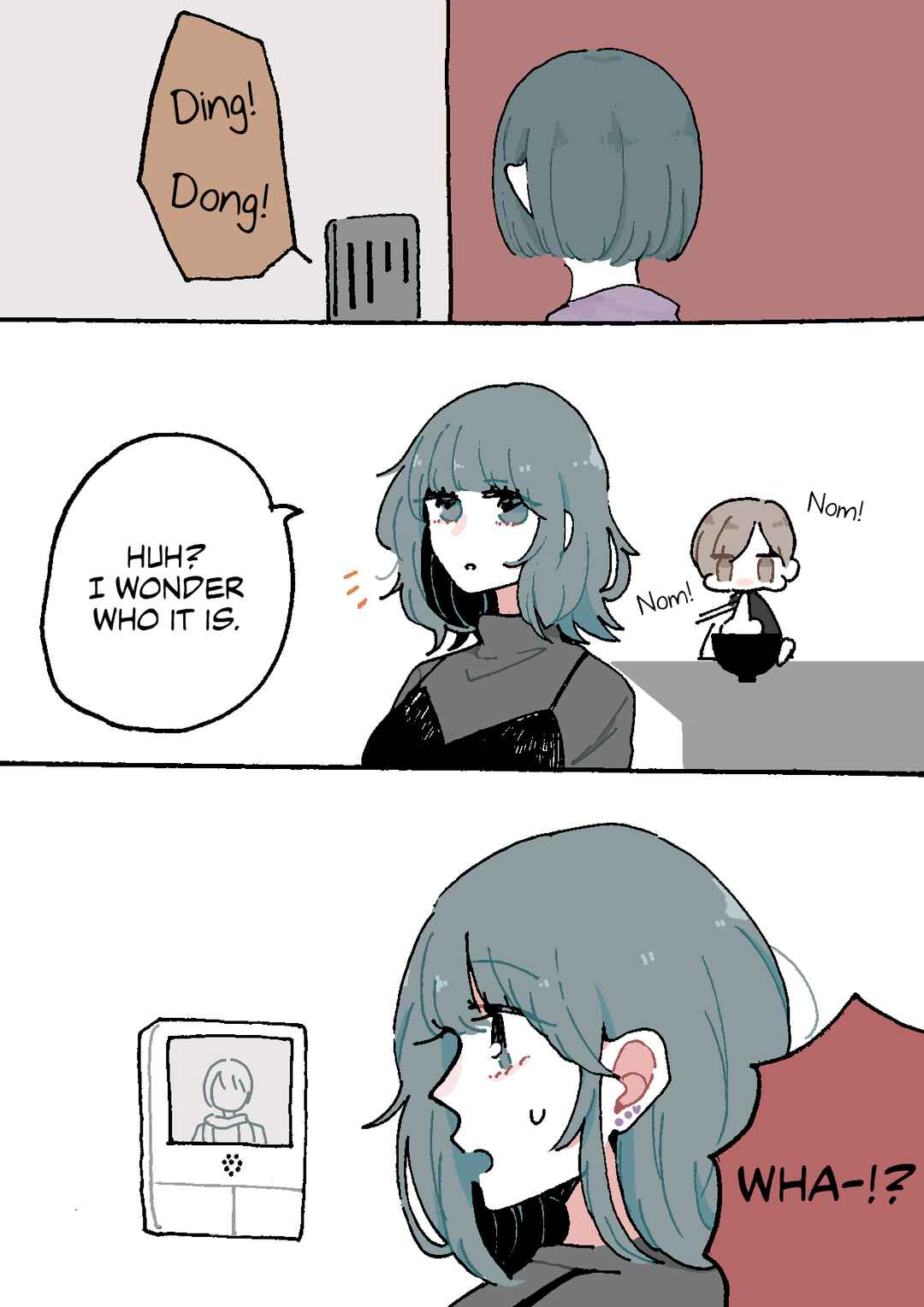 Page 1 Chapter 29 Doukyonin ni Kataomoi Shiteru Yuri Manga