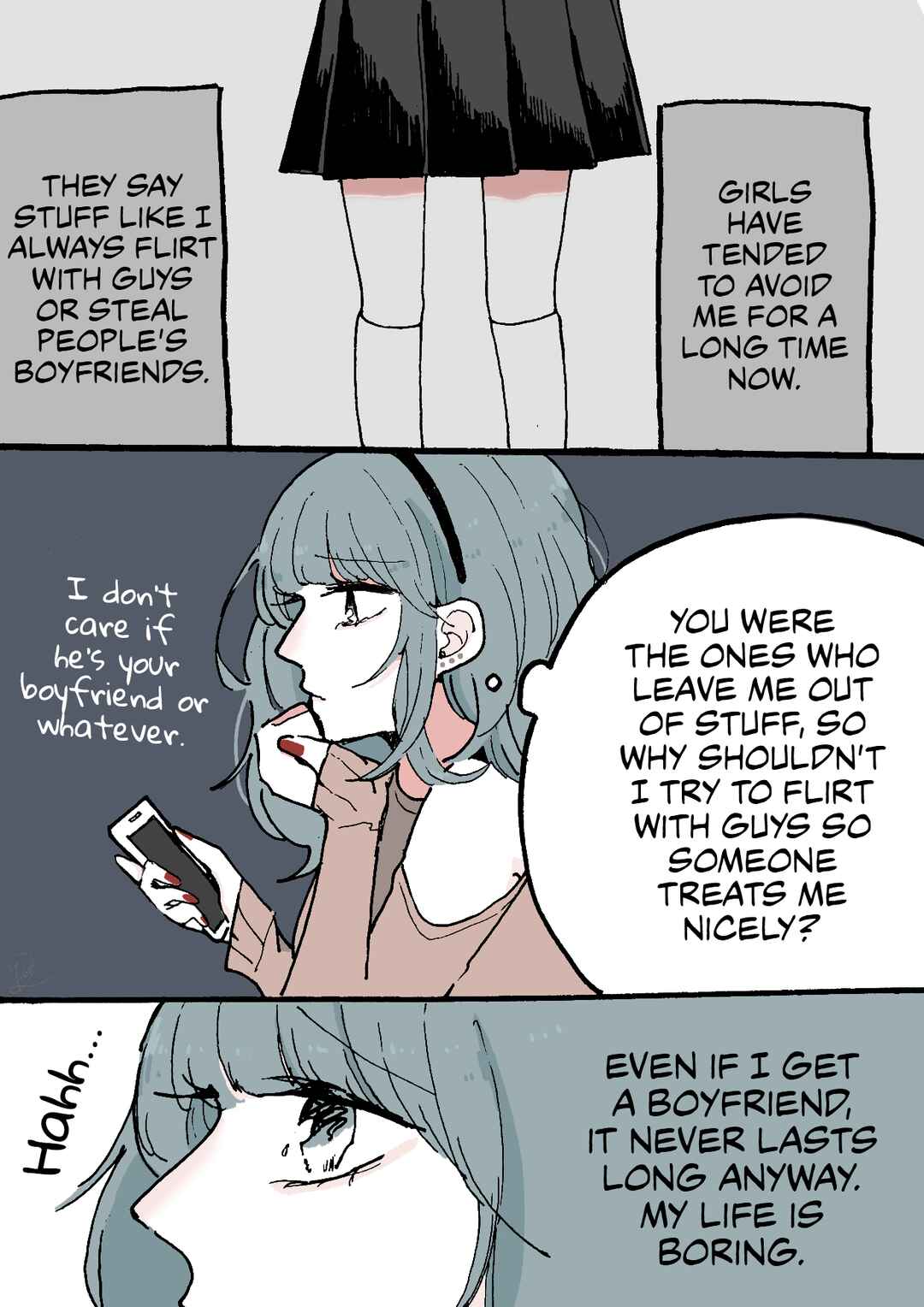 Page 1 Chapter 10 Doukyonin ni Kataomoi Shiteru Yuri Manga
