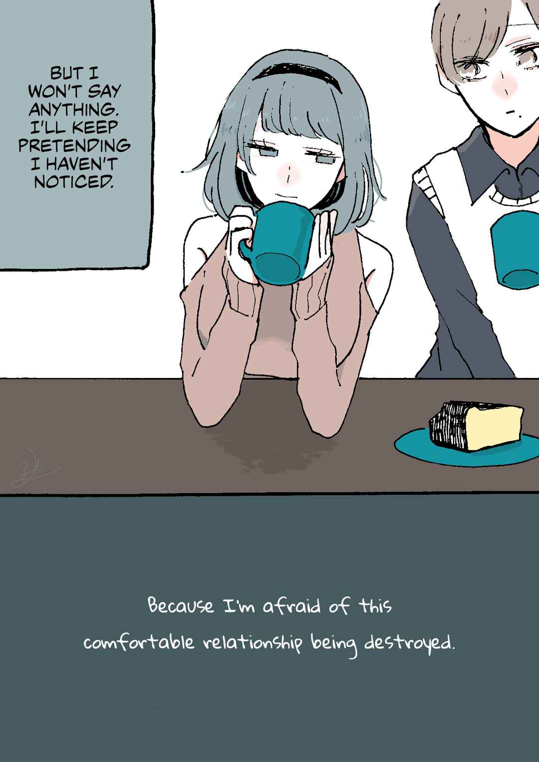 Page 4 Chapter 10 Doukyonin ni Kataomoi Shiteru Yuri Manga