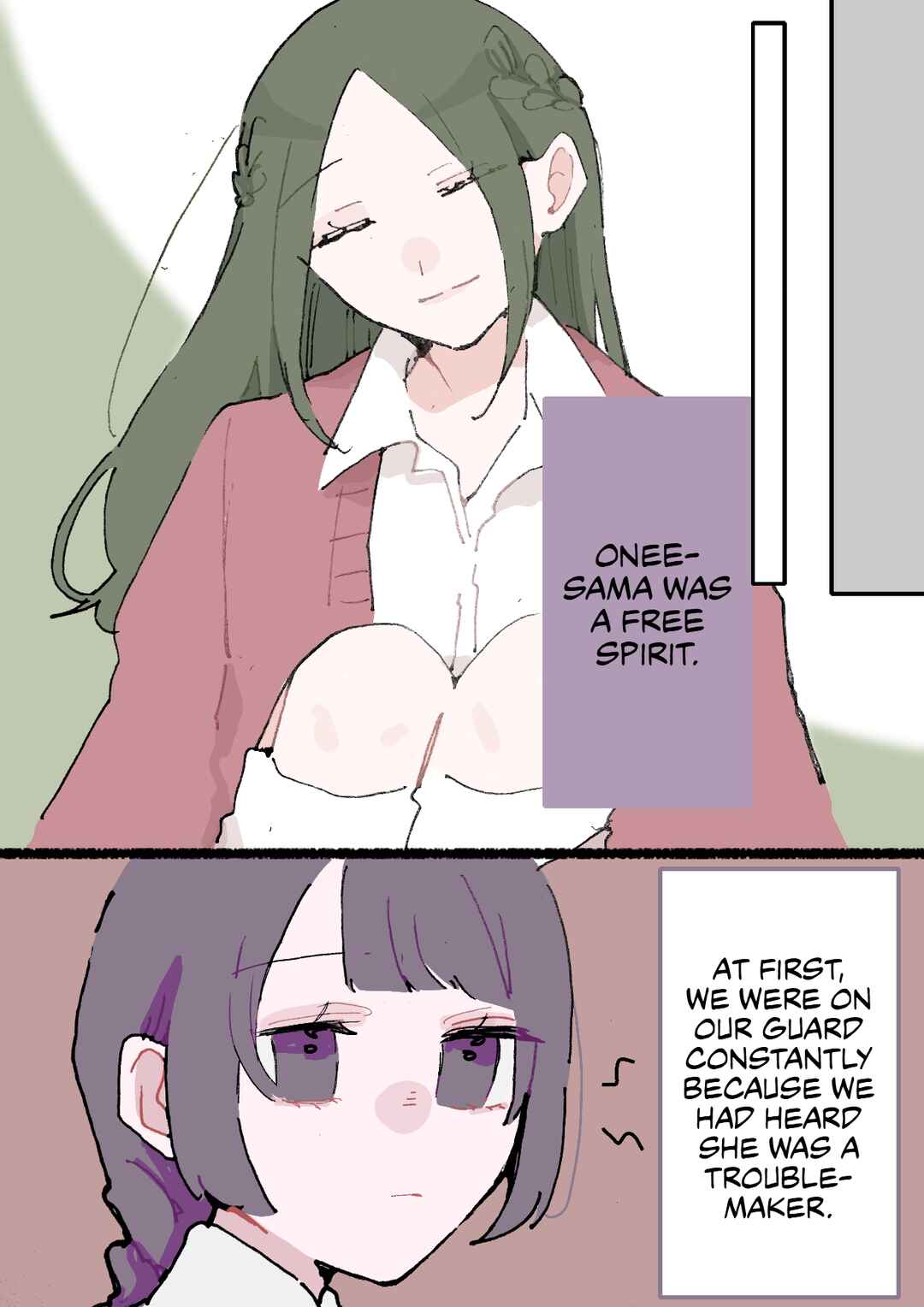 Page 2 Chapter 85 Doukyonin ni Kataomoi Shiteru Yuri Manga