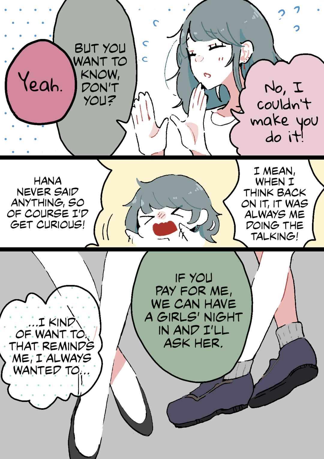Page 3 Chapter 53 Doukyonin ni Kataomoi Shiteru Yuri Manga