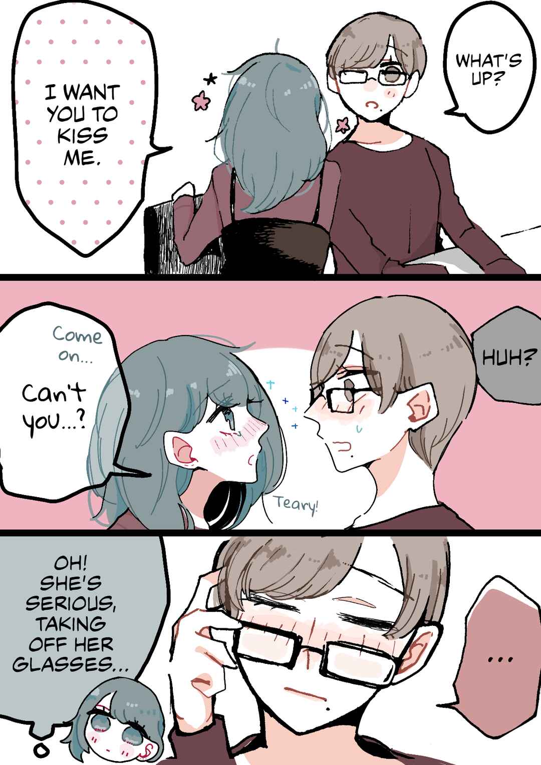 Page 3 Chapter 45 Doukyonin ni Kataomoi Shiteru Yuri Manga