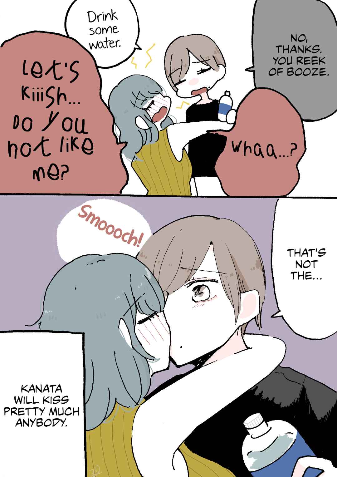 Page 2 Chapter 8 Doukyonin ni Kataomoi Shiteru Yuri Manga