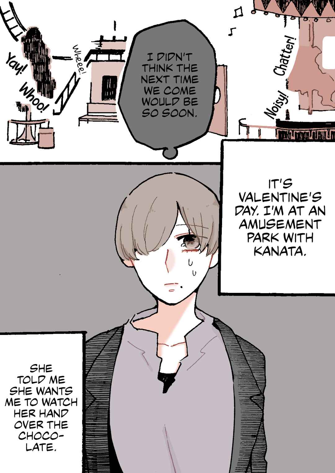 Page 1 Chapter 34 Doukyonin ni Kataomoi Shiteru Yuri Manga