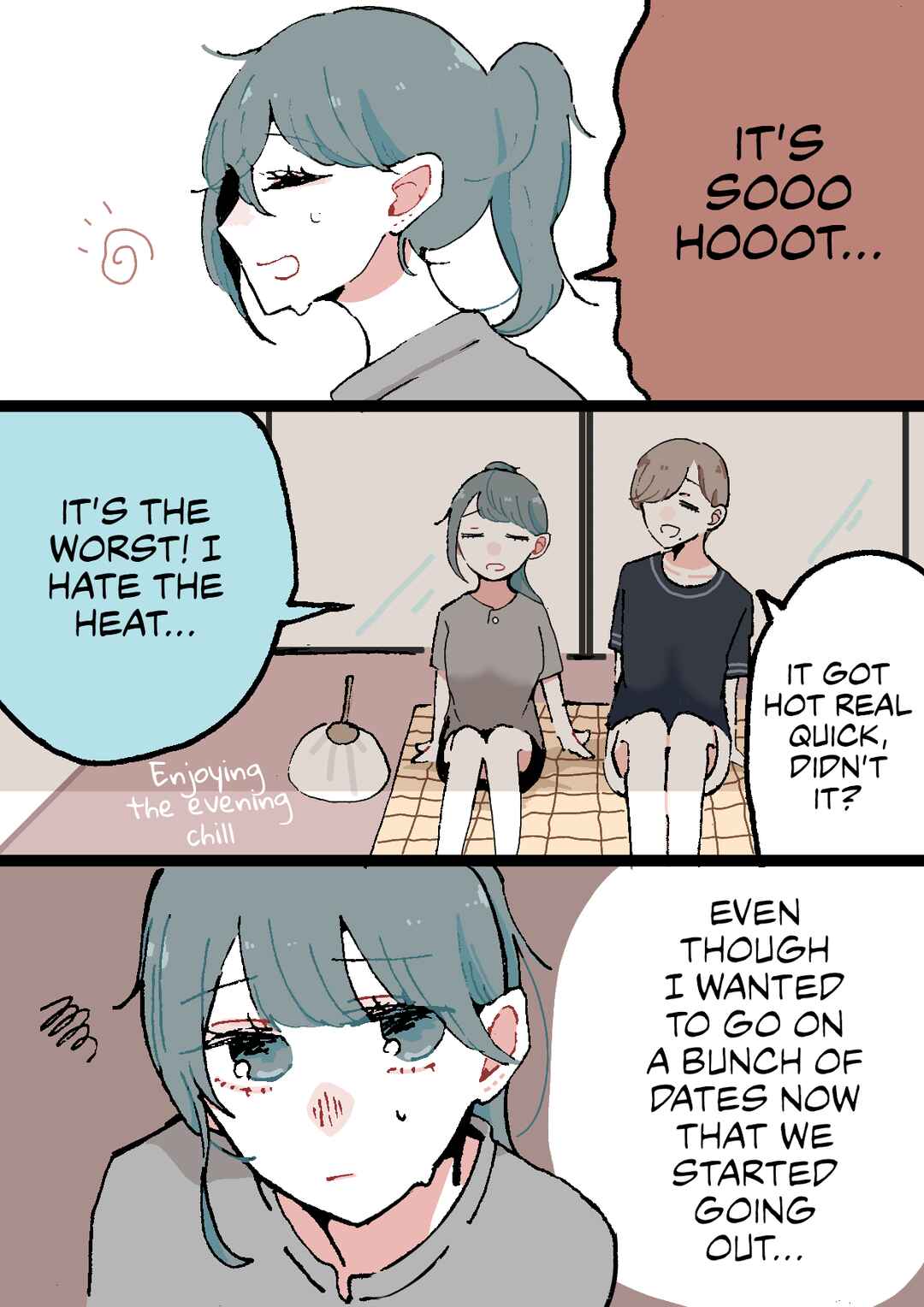 Page 1 Chapter 50 Doukyonin ni Kataomoi Shiteru Yuri Manga