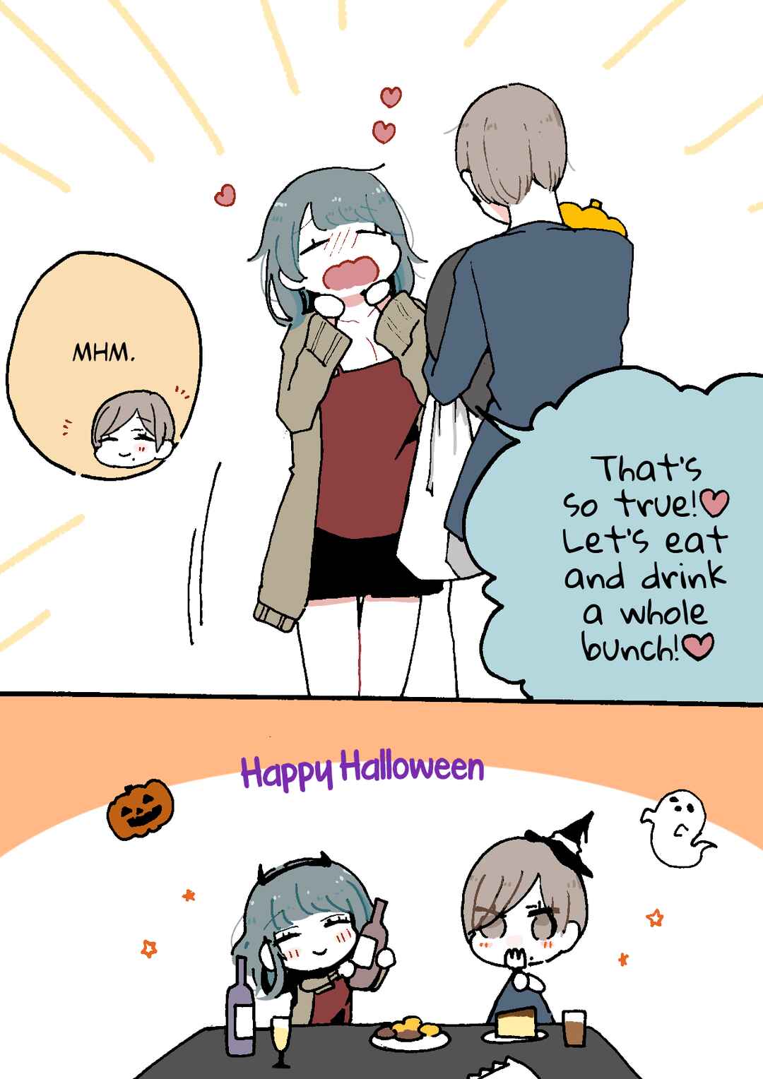 Page 4 Chapter 16 Doukyonin ni Kataomoi Shiteru Yuri Manga