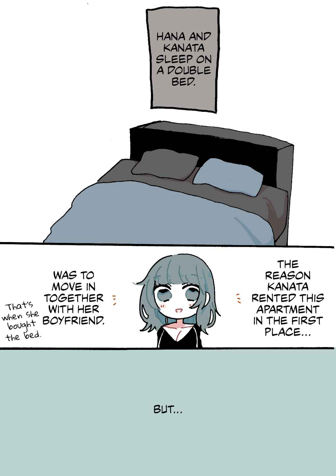 Page 1 Chapter 18 Doukyonin ni Kataomoi Shiteru Yuri Manga