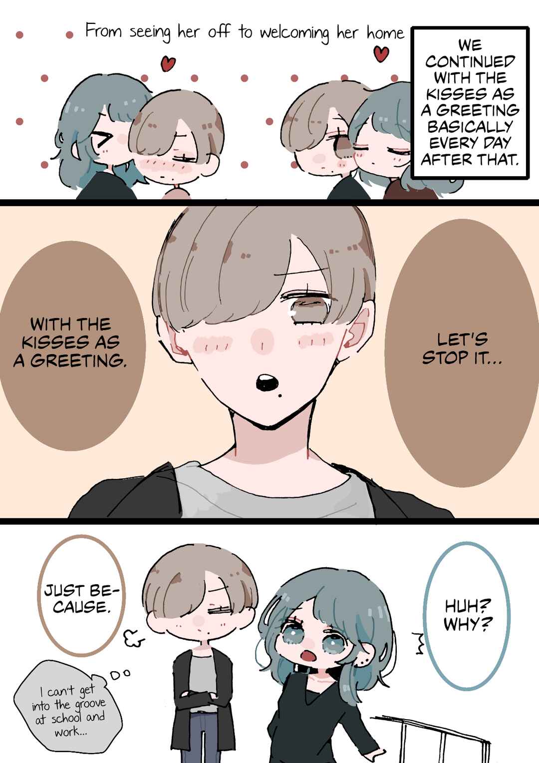 Page 3 Chapter 71 Doukyonin ni Kataomoi Shiteru Yuri Manga