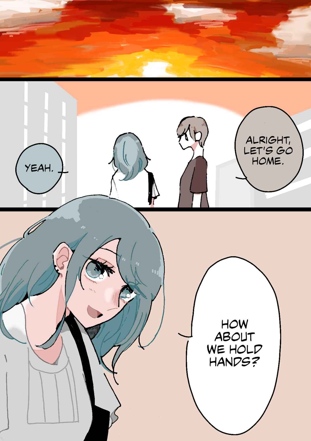 Page 1 Chapter 58 Doukyonin ni Kataomoi Shiteru Yuri Manga