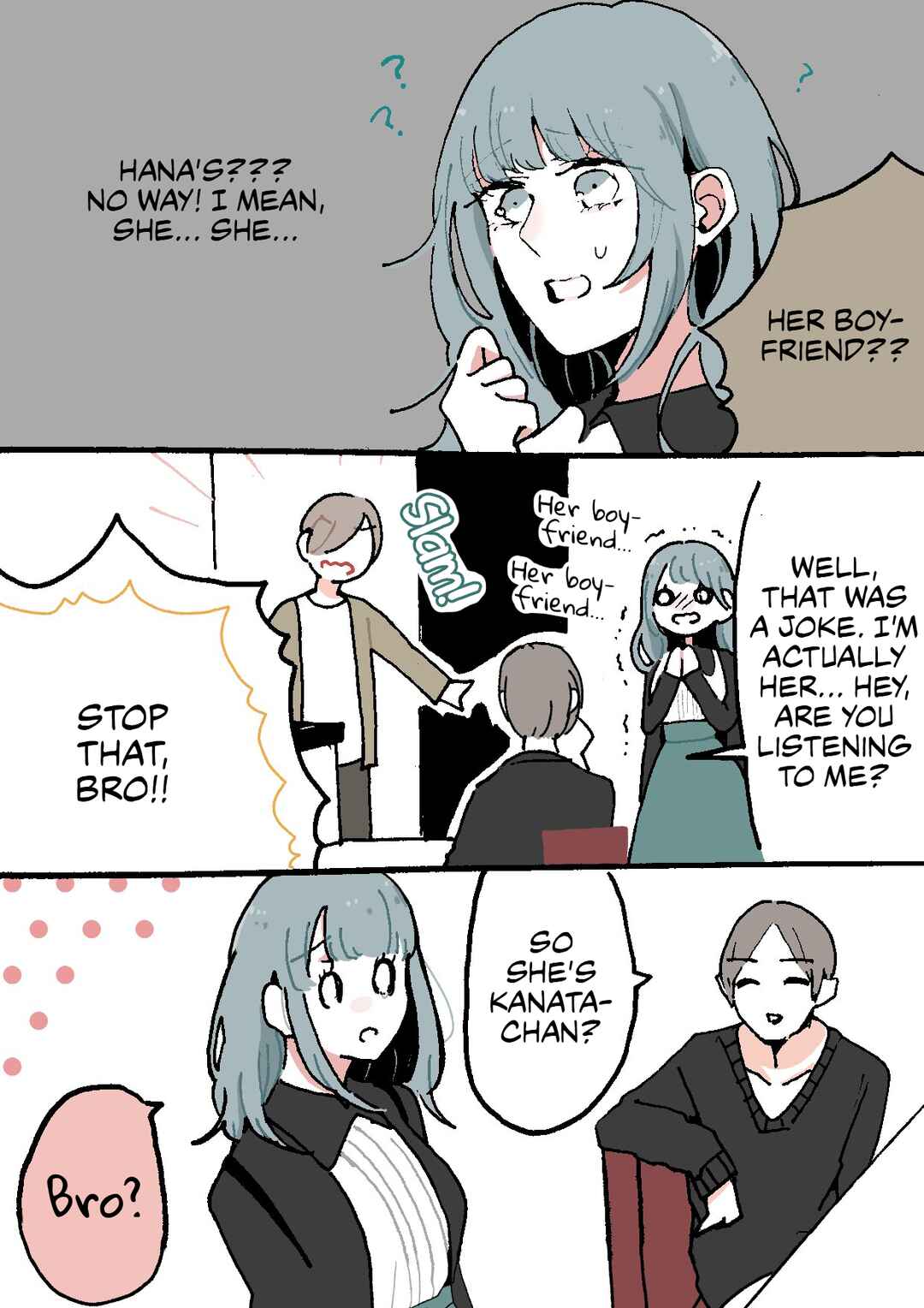 Page 2 Chapter 17 Doukyonin ni Kataomoi Shiteru Yuri Manga