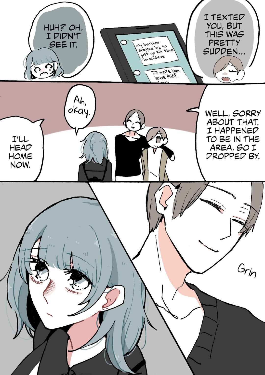 Page 3 Chapter 17 Doukyonin ni Kataomoi Shiteru Yuri Manga