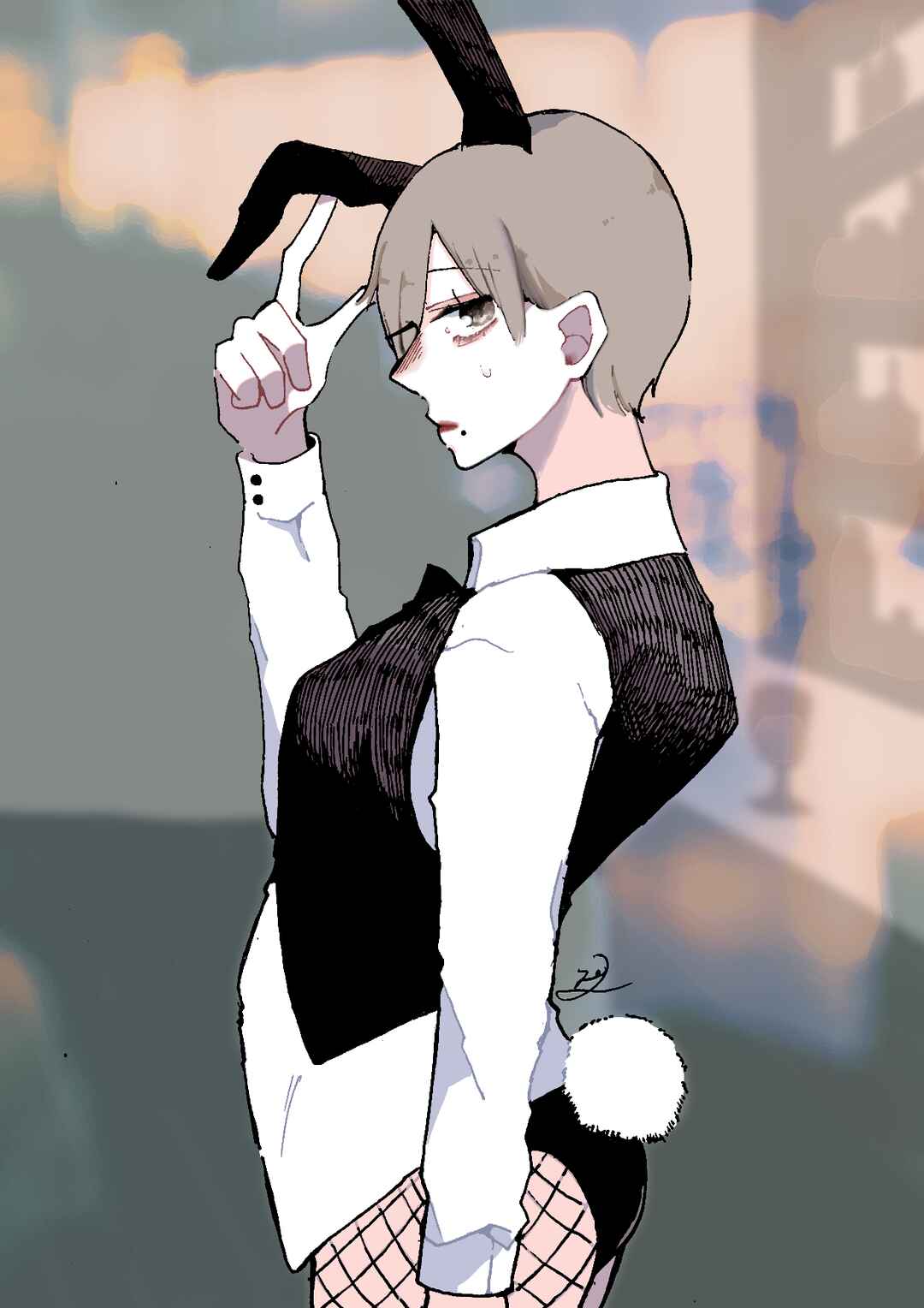Page 5 Chapter 28 Doukyonin ni Kataomoi Shiteru Yuri Manga