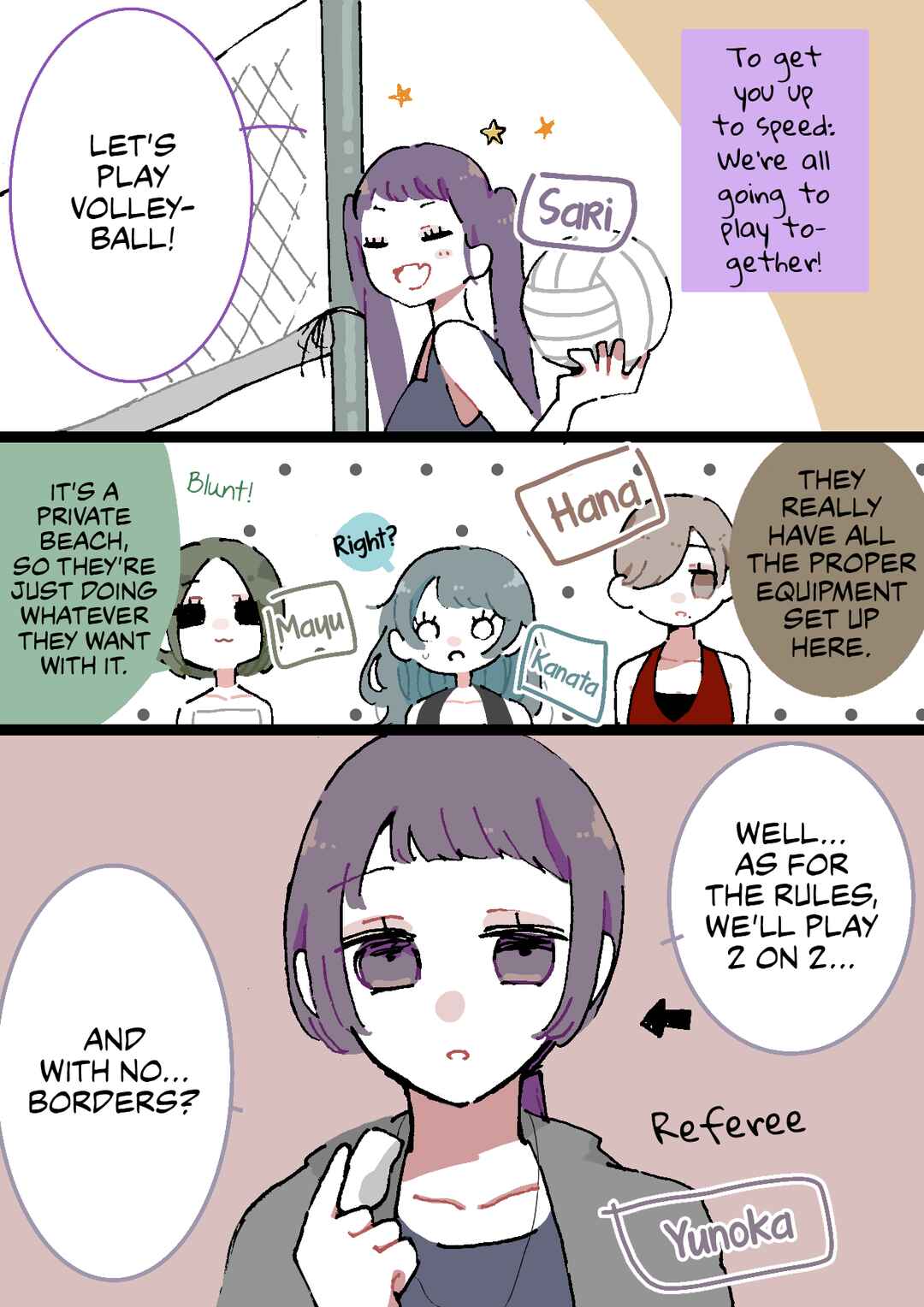 Page 1 Chapter 63 Doukyonin ni Kataomoi Shiteru Yuri Manga