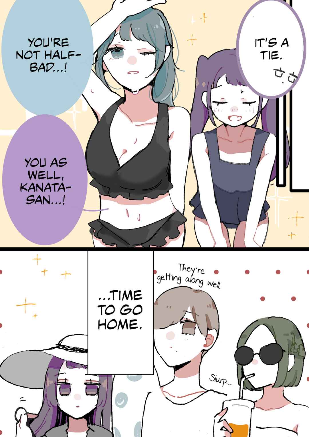 Page 4 Chapter 63 Doukyonin ni Kataomoi Shiteru Yuri Manga