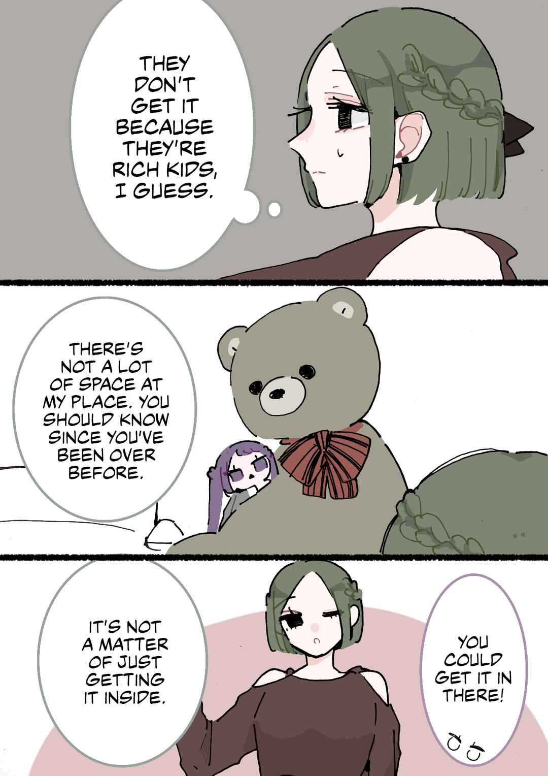 Page 2 Chapter 83 Doukyonin ni Kataomoi Shiteru Yuri Manga