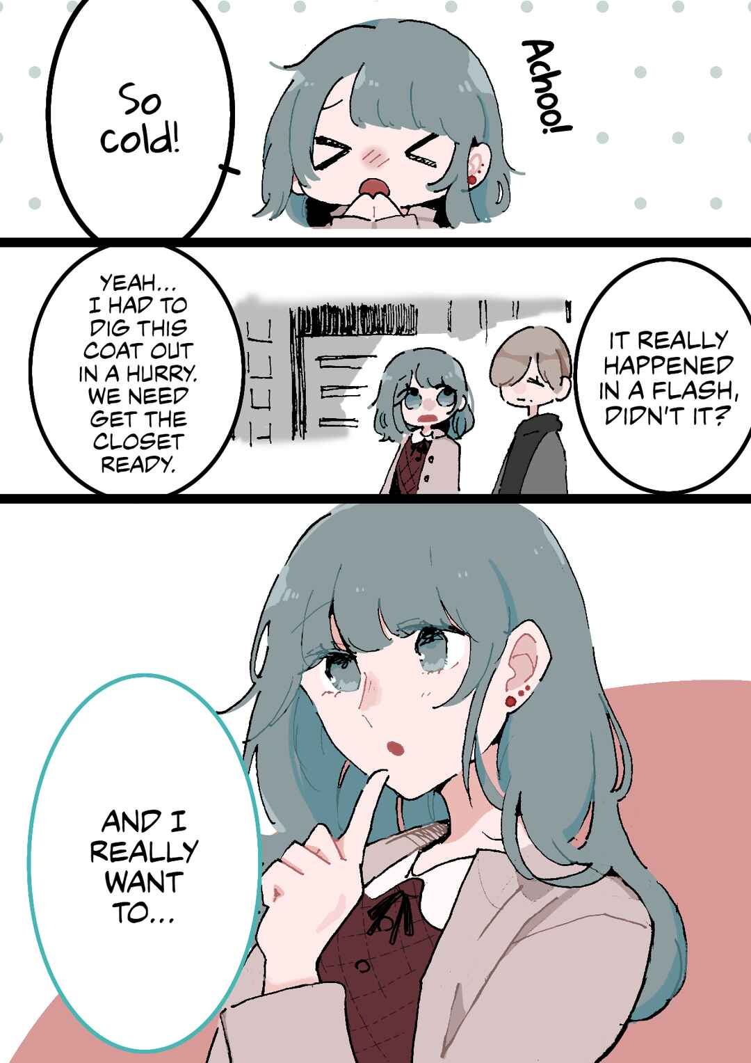 Page 1 Chapter 72 Doukyonin ni Kataomoi Shiteru Yuri Manga