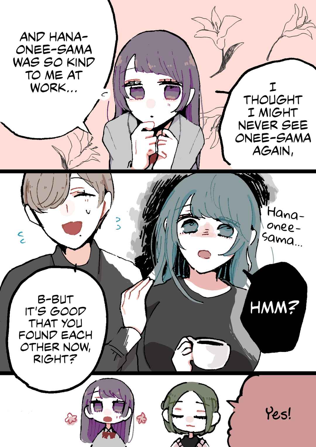 Page 2 Chapter 48 Doukyonin ni Kataomoi Shiteru Yuri Manga