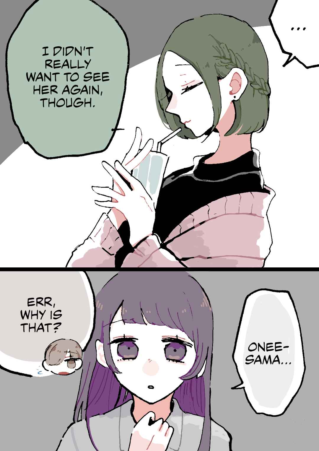 Page 3 Chapter 48 Doukyonin ni Kataomoi Shiteru Yuri Manga