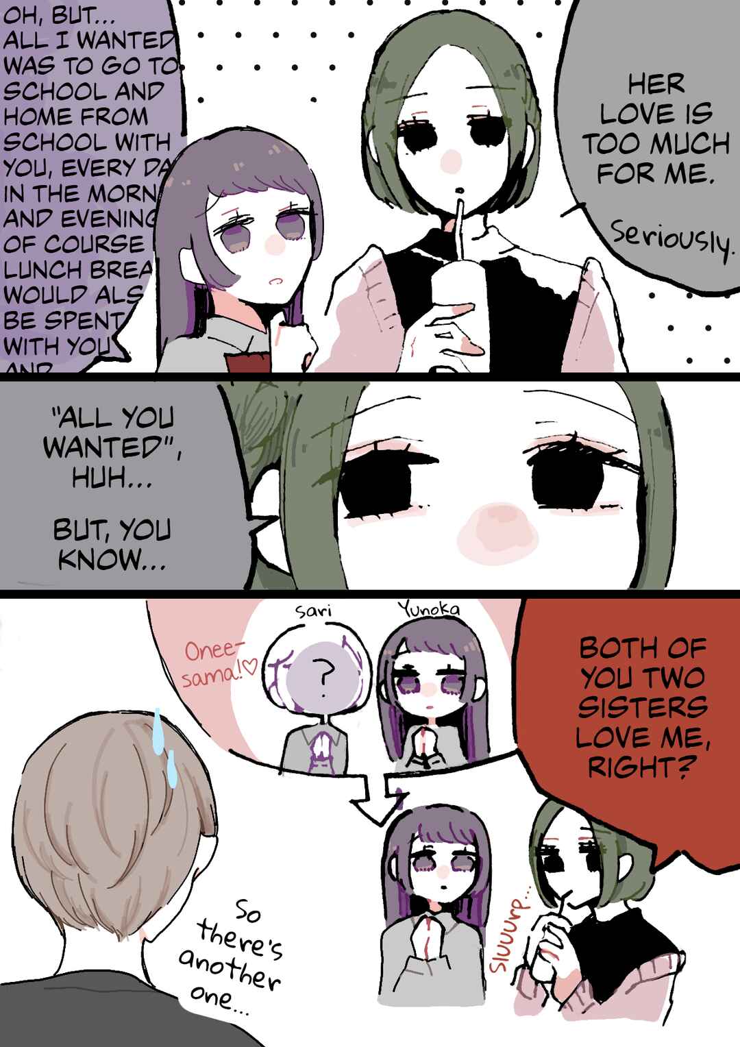 Page 4 Chapter 48 Doukyonin ni Kataomoi Shiteru Yuri Manga