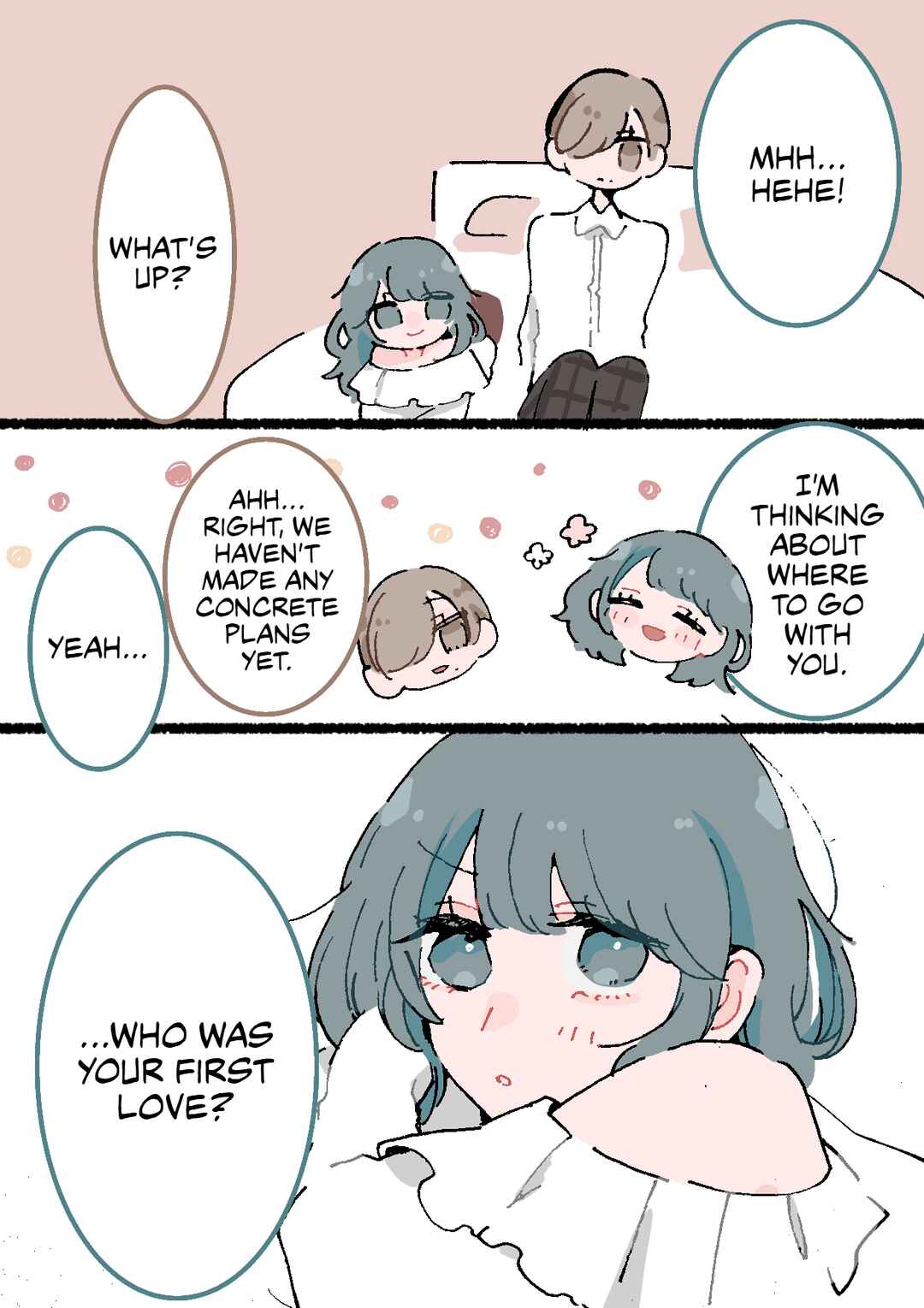 Page 2 Chapter 92 Doukyonin ni Kataomoi Shiteru Yuri Manga