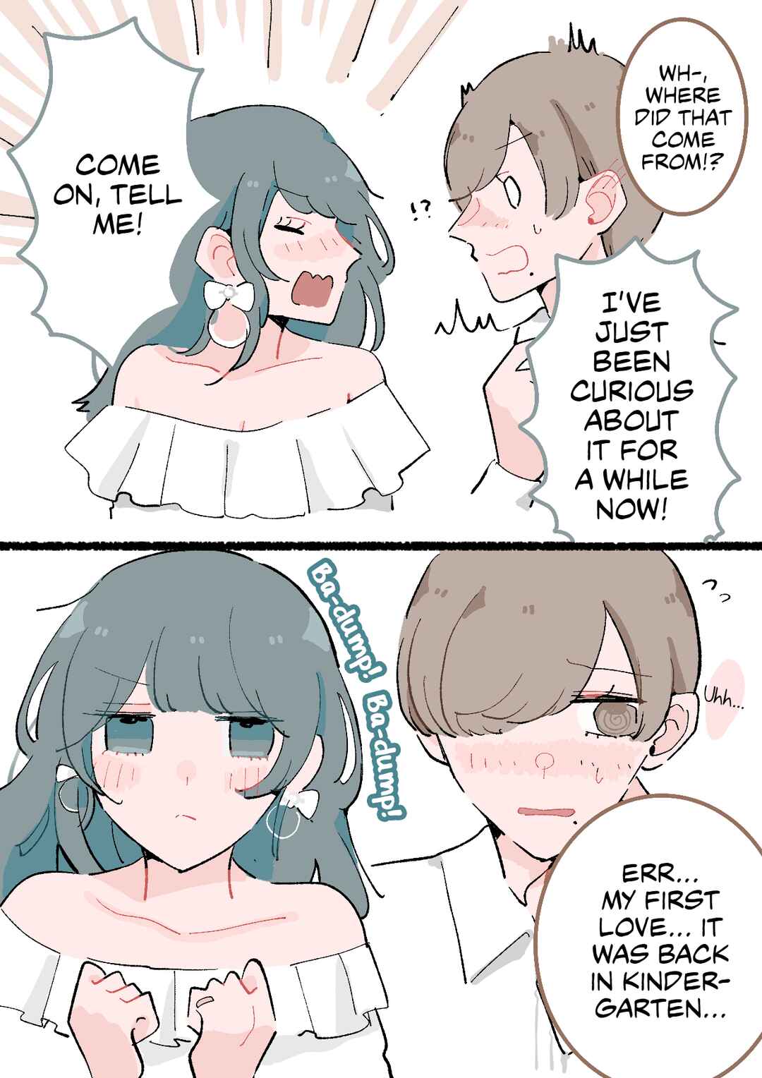 Page 3 Chapter 92 Doukyonin ni Kataomoi Shiteru Yuri Manga