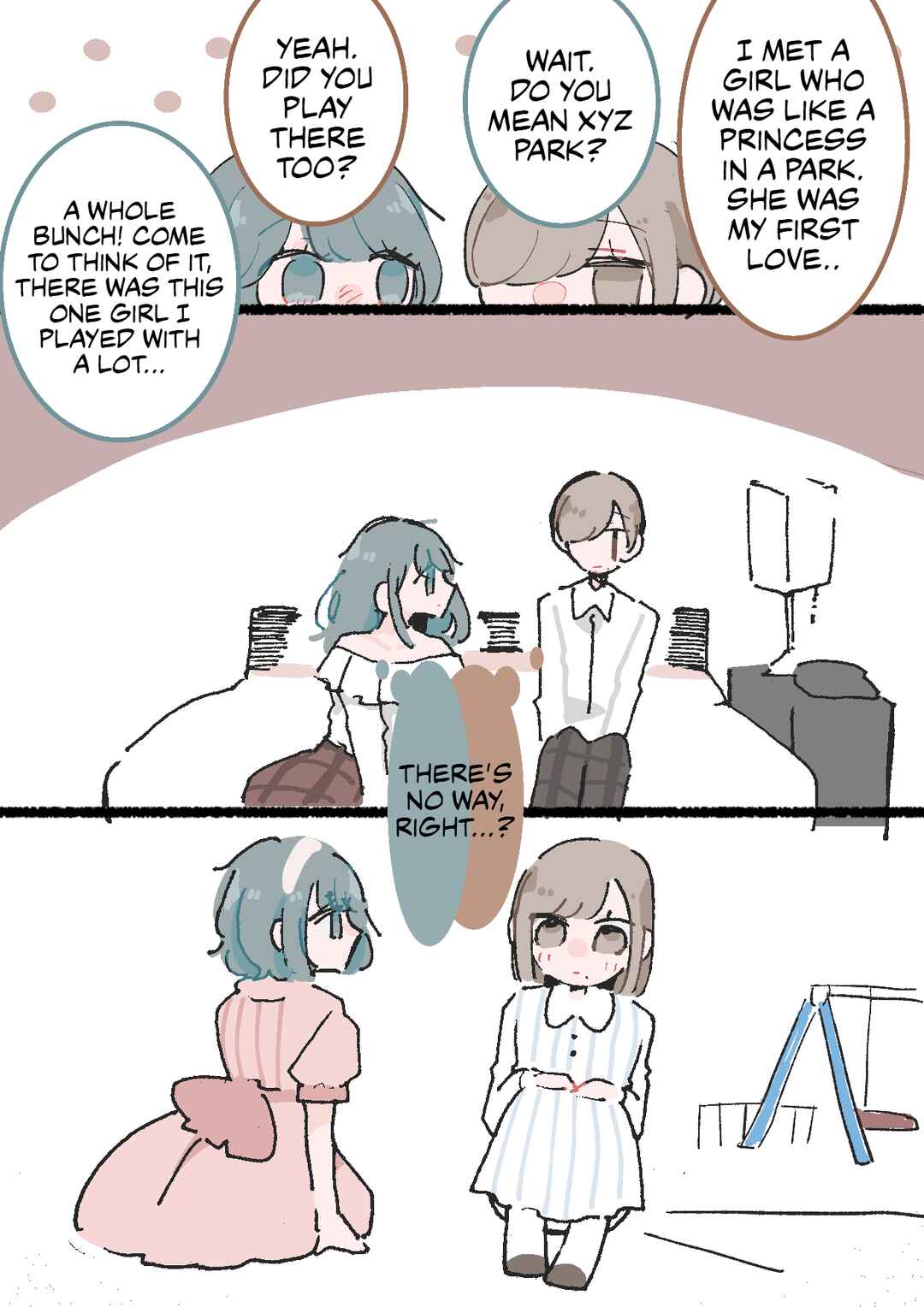 Page 4 Chapter 92 Doukyonin ni Kataomoi Shiteru Yuri Manga