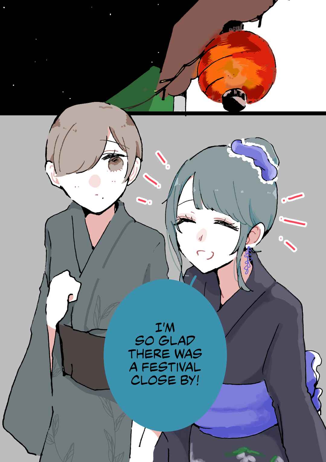 Page 1 Chapter 64 Doukyonin ni Kataomoi Shiteru Yuri Manga