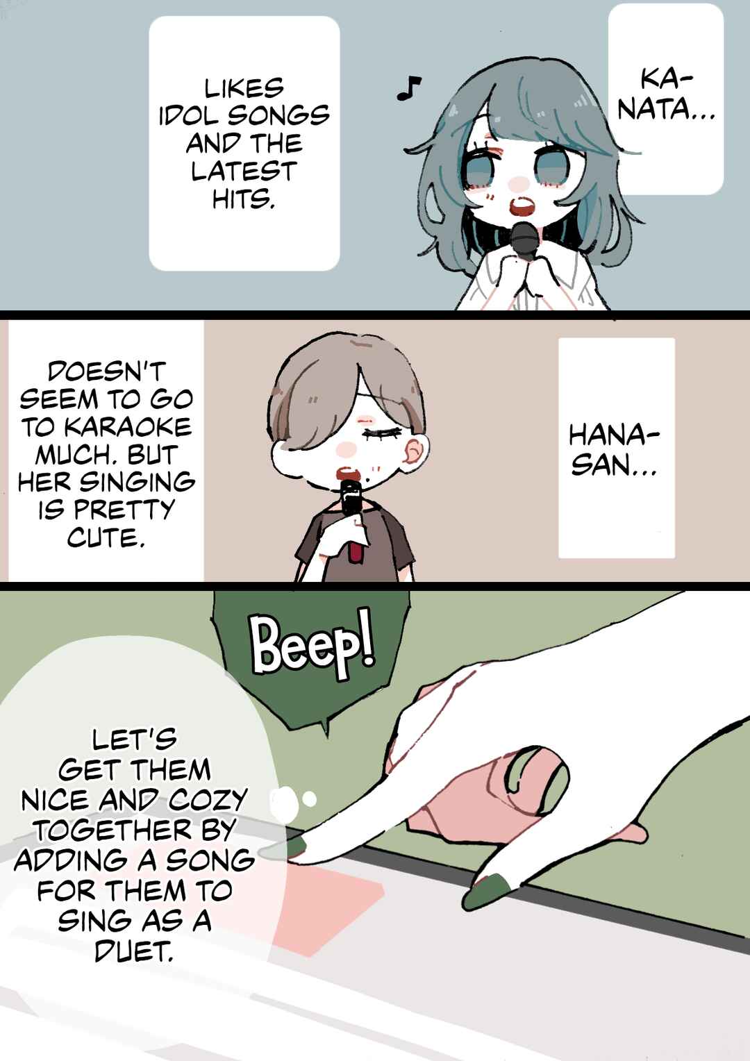 Page 3 Chapter 54 Doukyonin ni Kataomoi Shiteru Yuri Manga