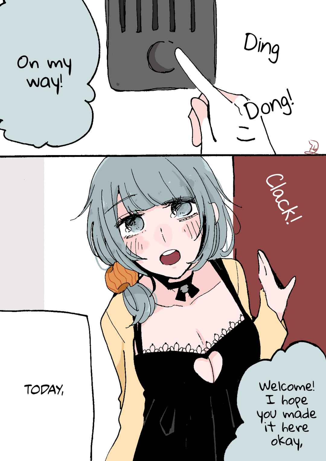 Page 2 Chapter 5 Doukyonin ni Kataomoi Shiteru Yuri Manga