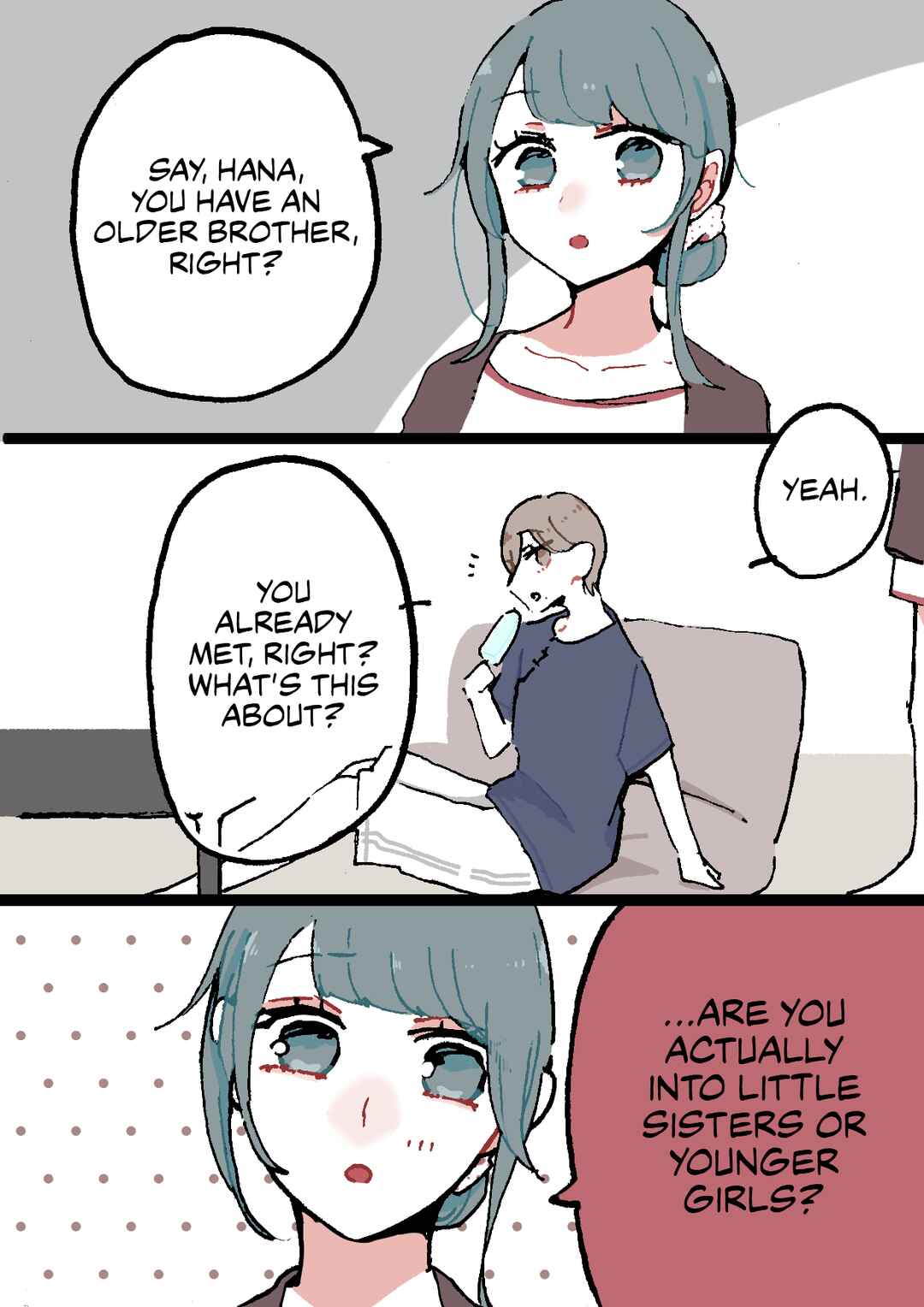 Page 1 Chapter 49 Doukyonin ni Kataomoi Shiteru Yuri Manga