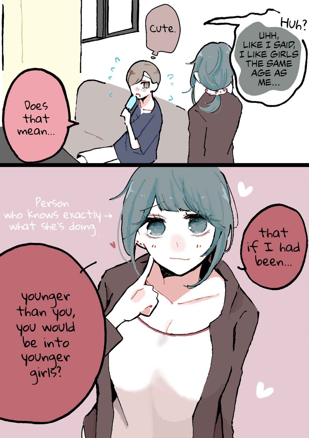 Page 4 Chapter 49 Doukyonin ni Kataomoi Shiteru Yuri Manga