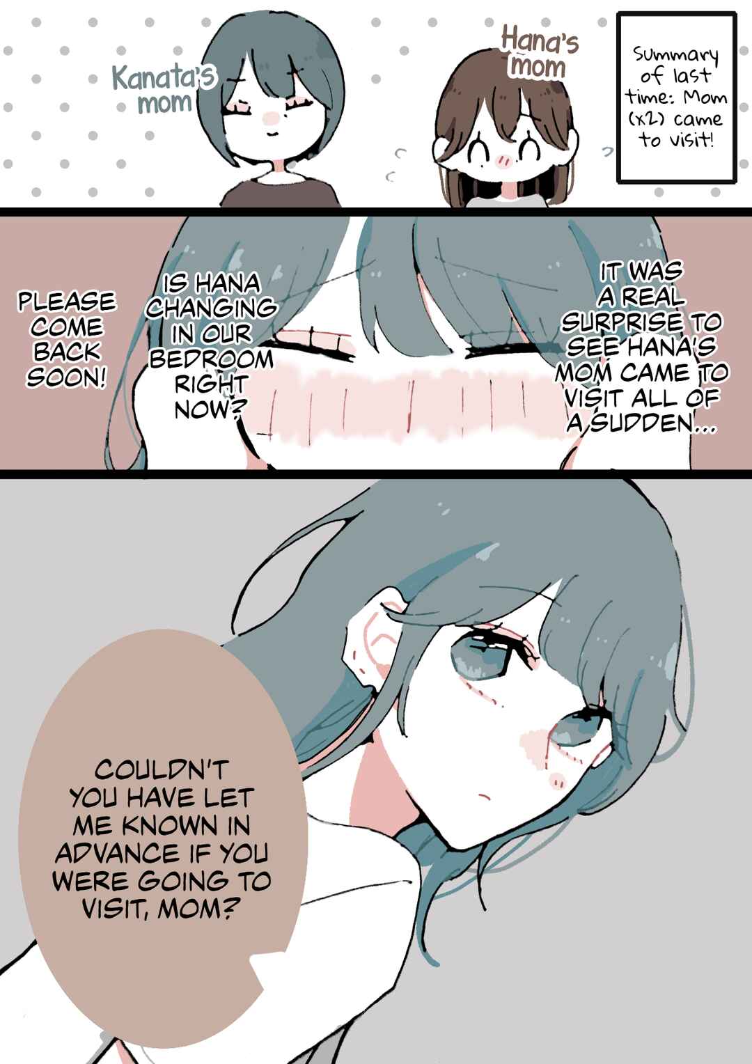 Page 1 Chapter 66 Doukyonin ni Kataomoi Shiteru Yuri Manga
