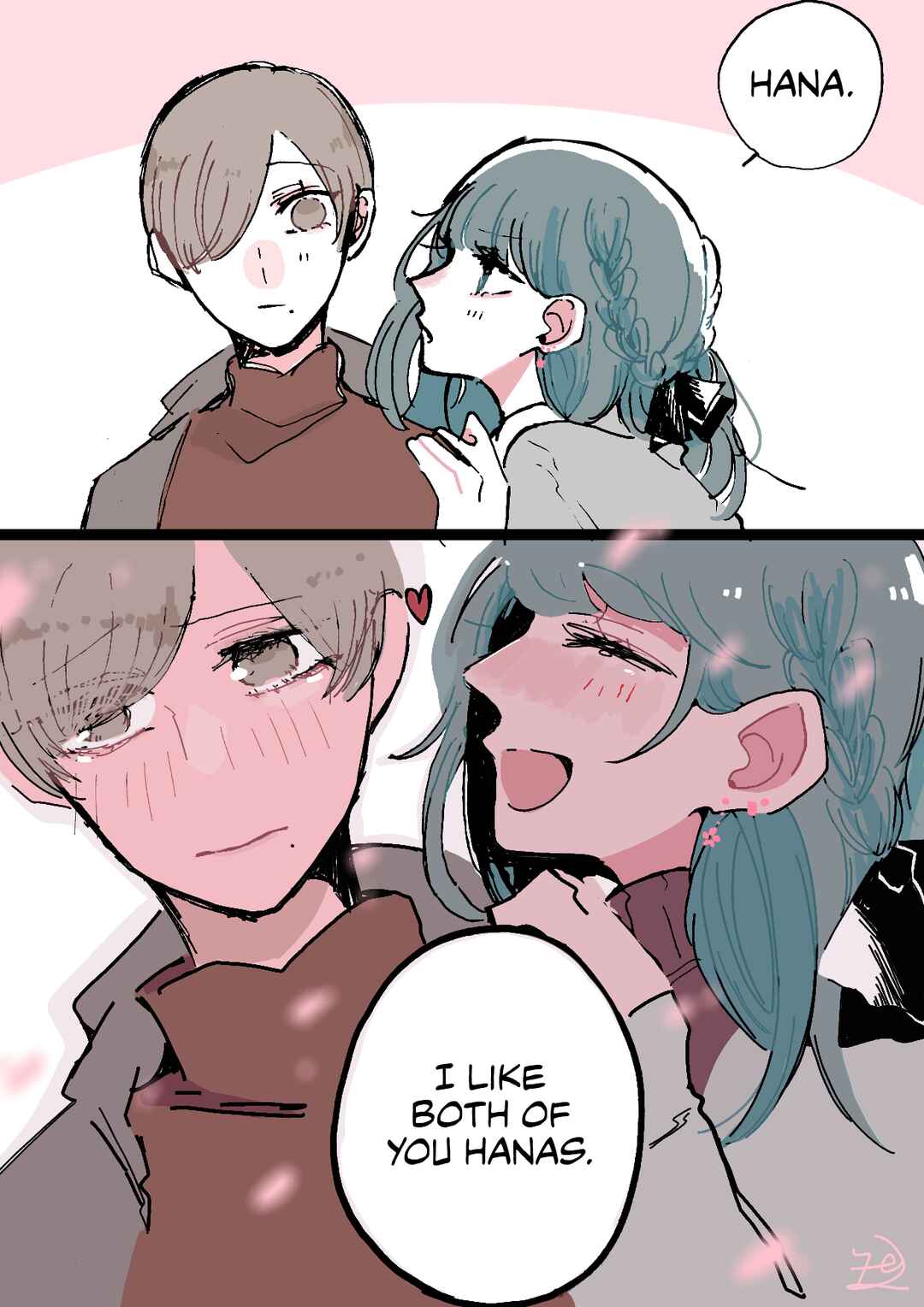 Page 4 Chapter 43 Doukyonin ni Kataomoi Shiteru Yuri Manga