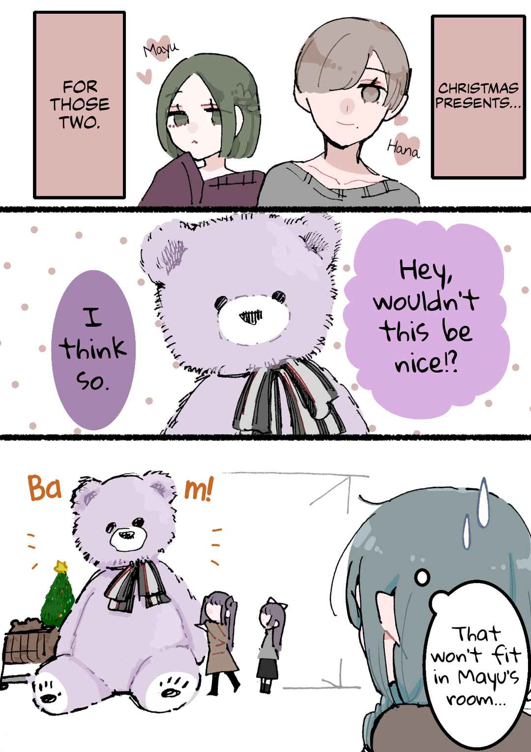 Page 2 Chapter 76 Doukyonin ni Kataomoi Shiteru Yuri Manga