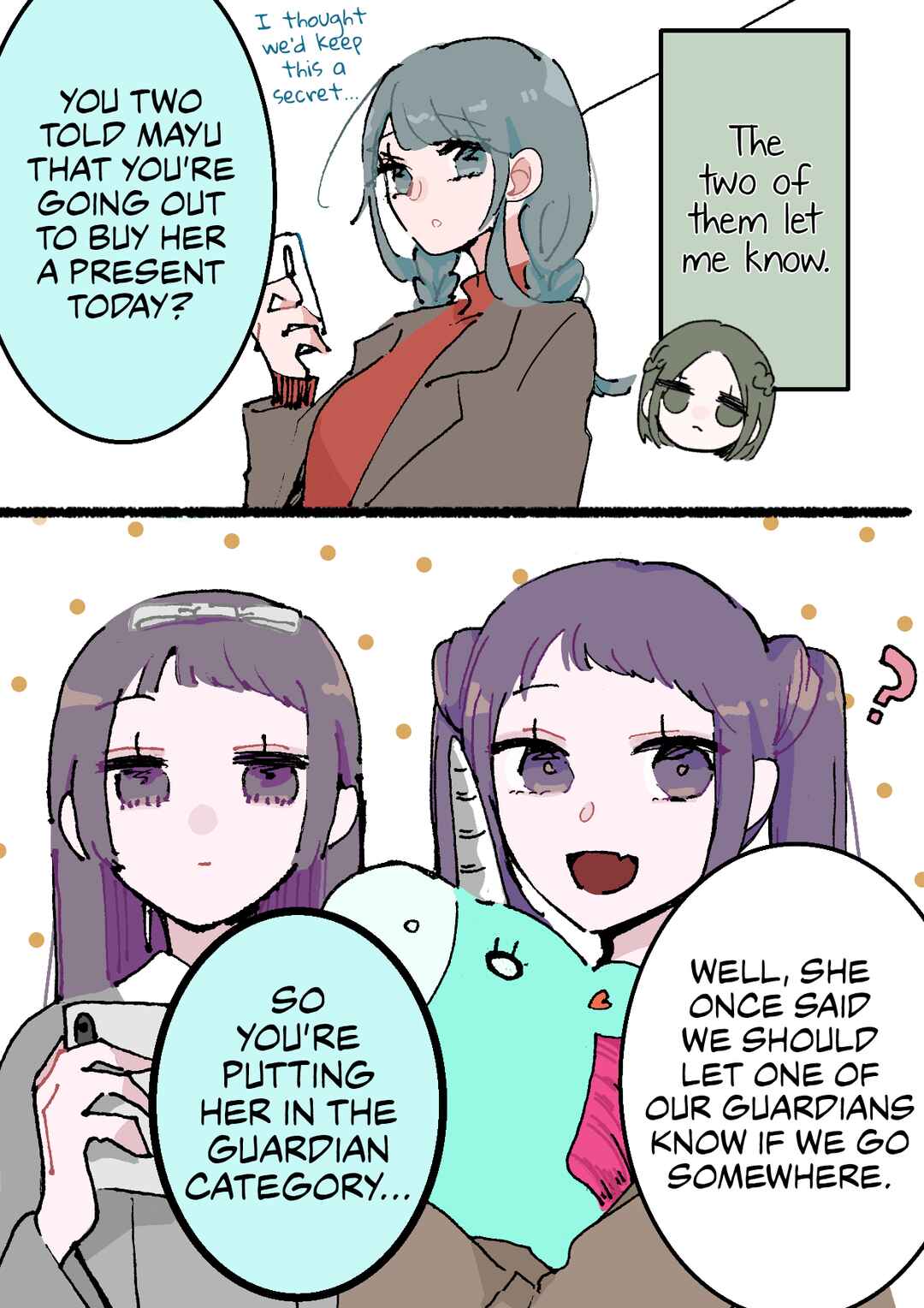 Page 4 Chapter 76 Doukyonin ni Kataomoi Shiteru Yuri Manga