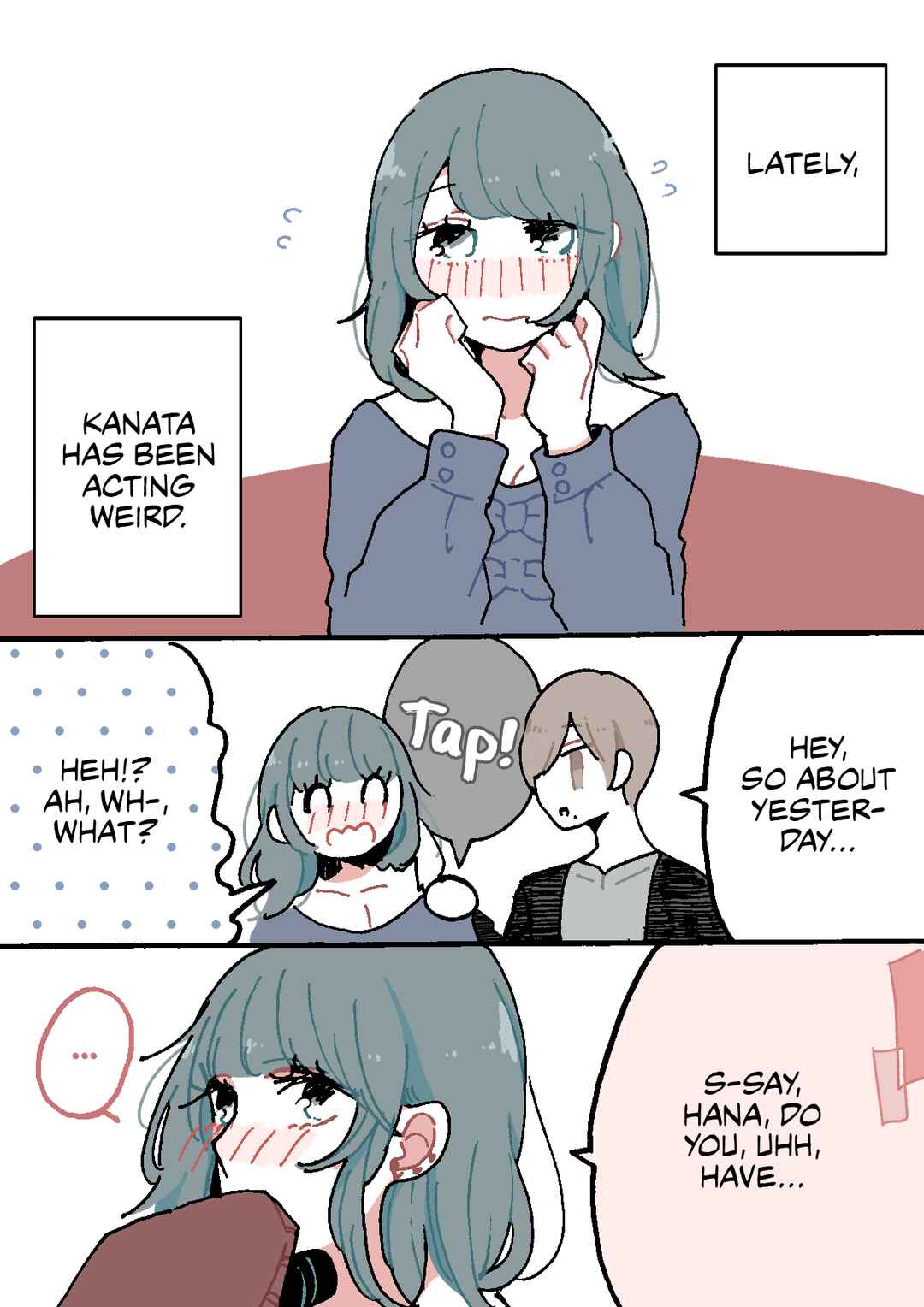 Page 1 Chapter 25 Doukyonin ni Kataomoi Shiteru Yuri Manga