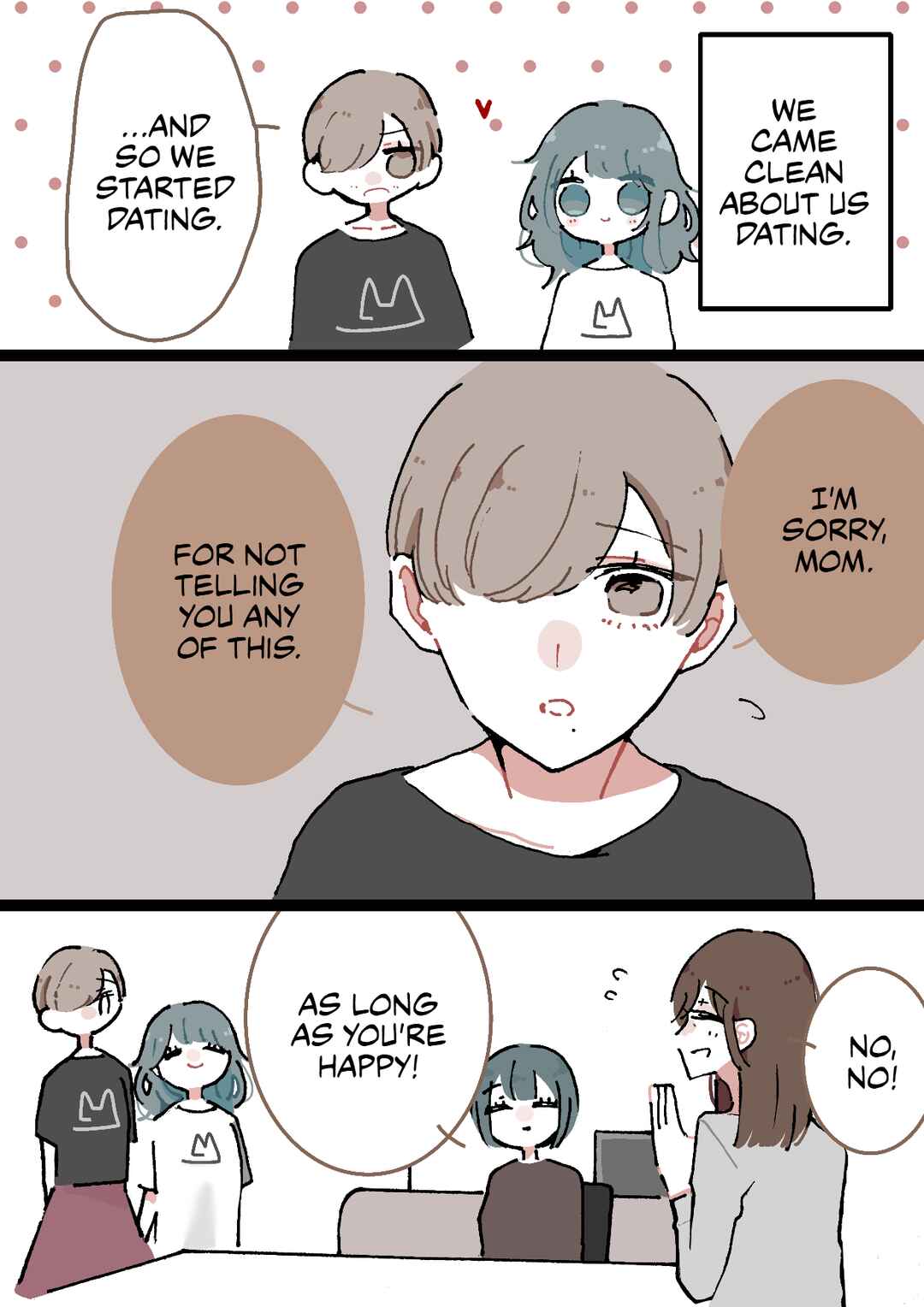 Page 1 Chapter 68 Doukyonin ni Kataomoi Shiteru Yuri Manga