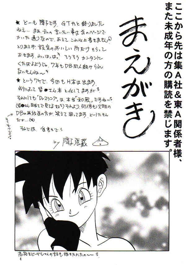 Page 3 Chapter Unknown_69f9 Dragon Ball GT - HoHeTo (Doujinshi)