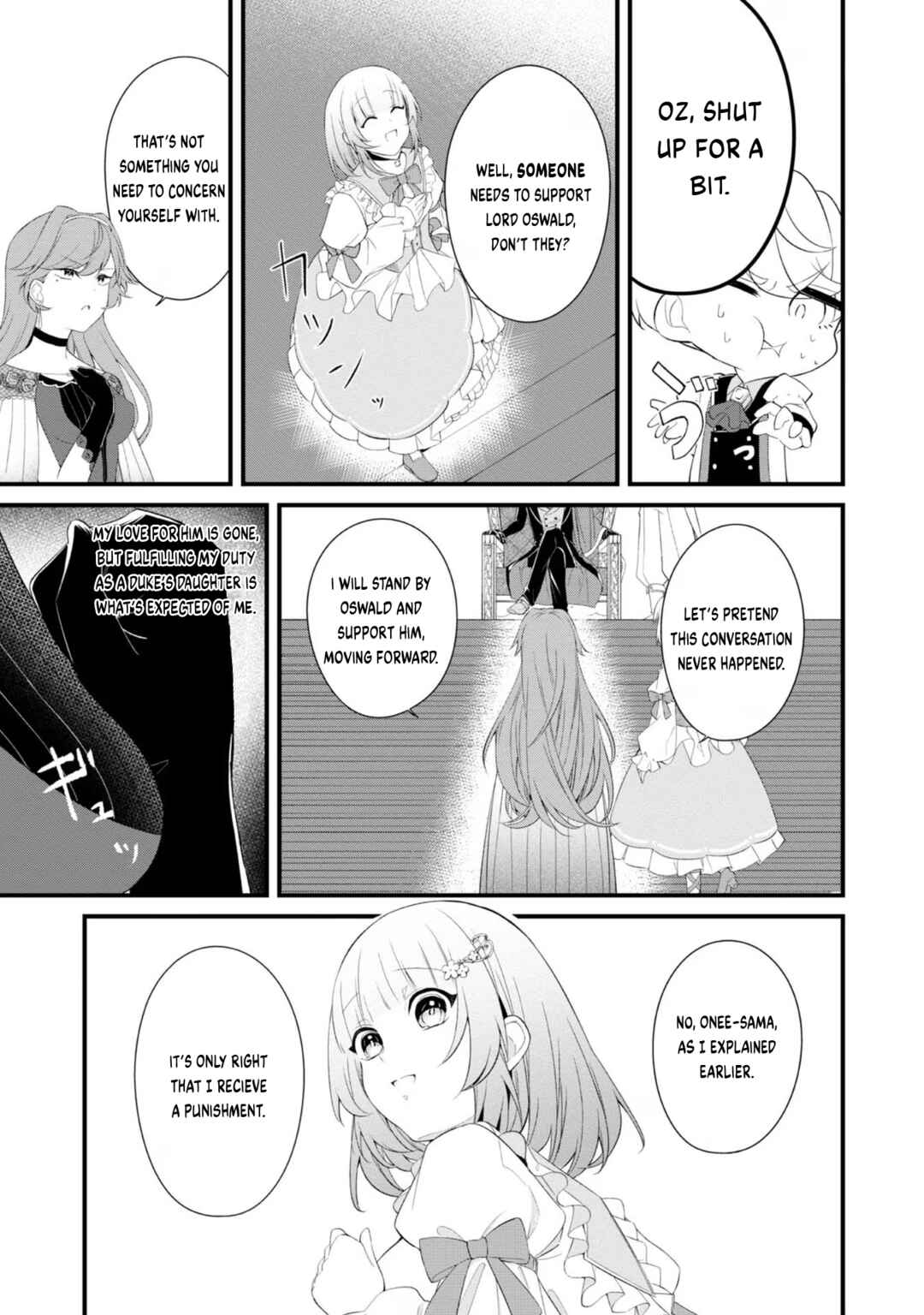 Page 8 Chapter 3 Saiai no Onee-sama ga Akuyaku Reijou datta no de, Kami ga Sadameta Scenario ni Aragaimasu