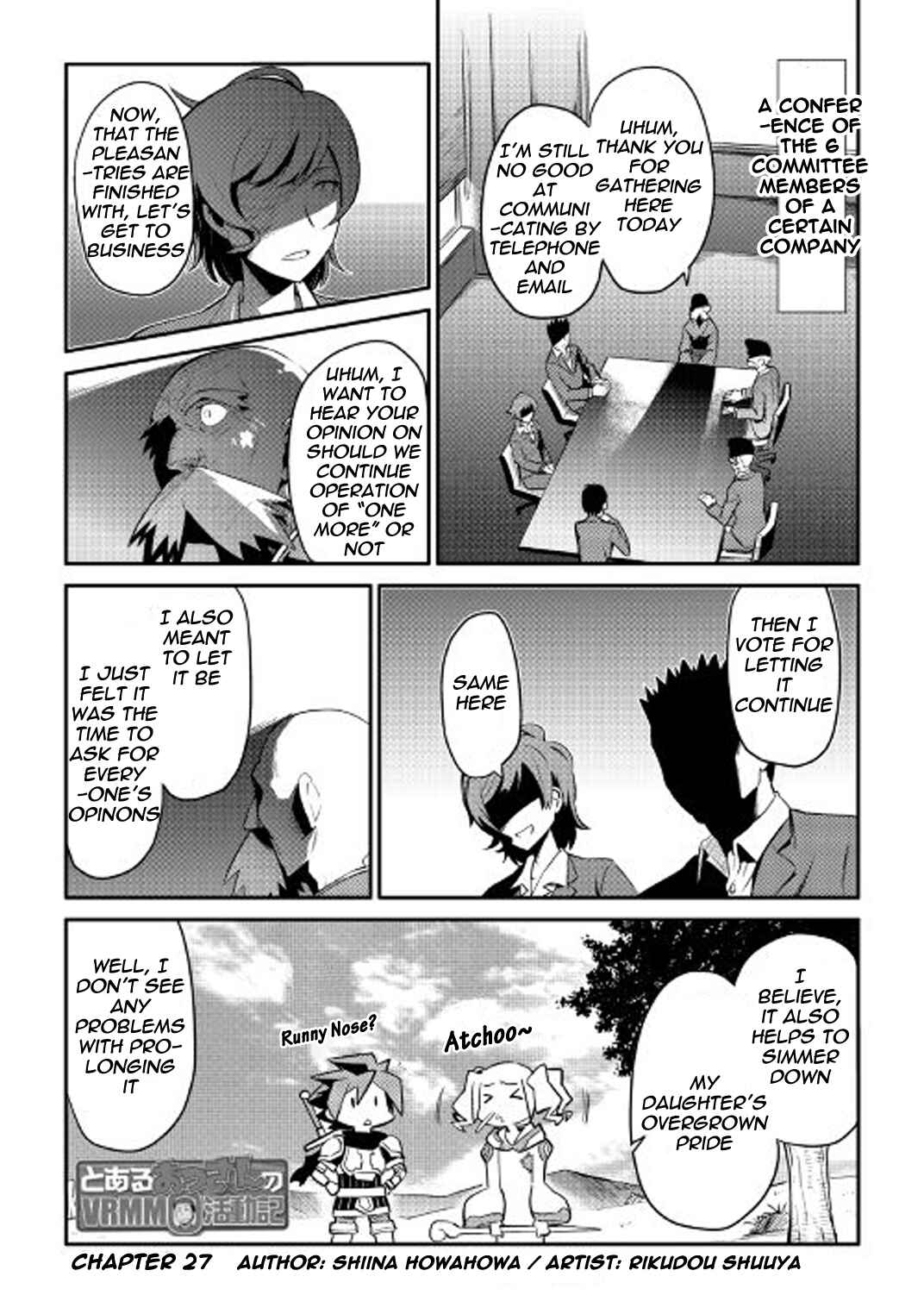Page 2 Chapter 27 A Playthrough of a Certain Dudes VRMMO Life