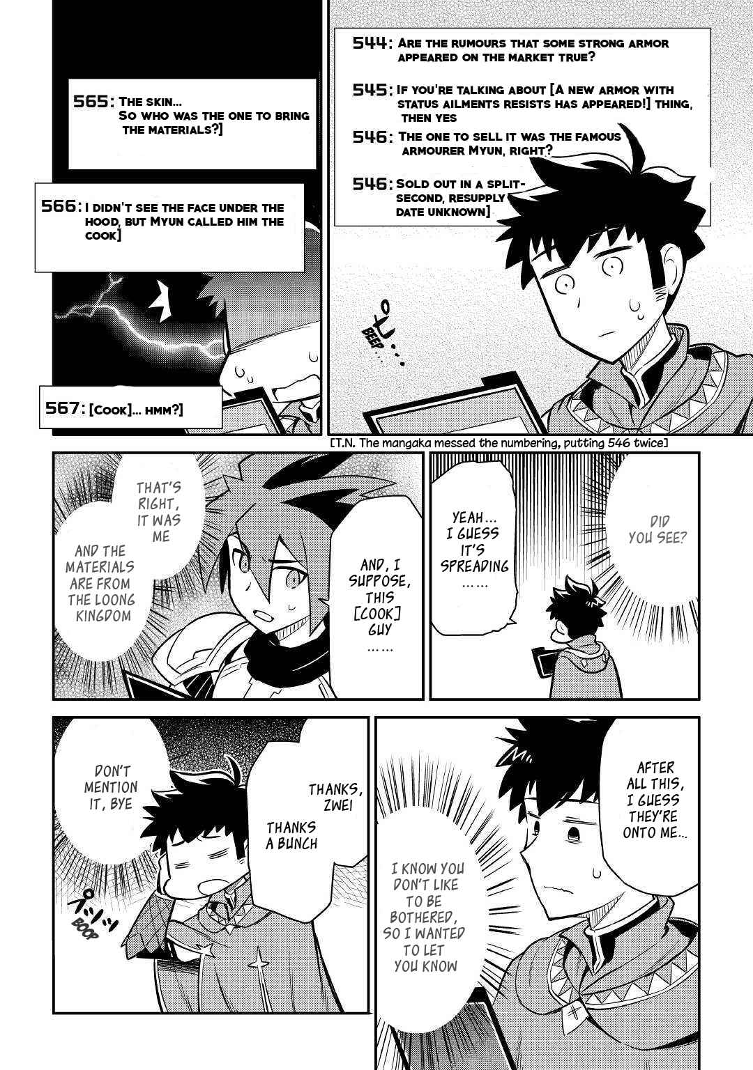 Page 21 Chapter 40 A Playthrough of a Certain Dudes VRMMO Life