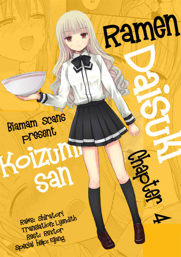 Page 9 Chapter 4 Ramen Daisuki Koizumi-san