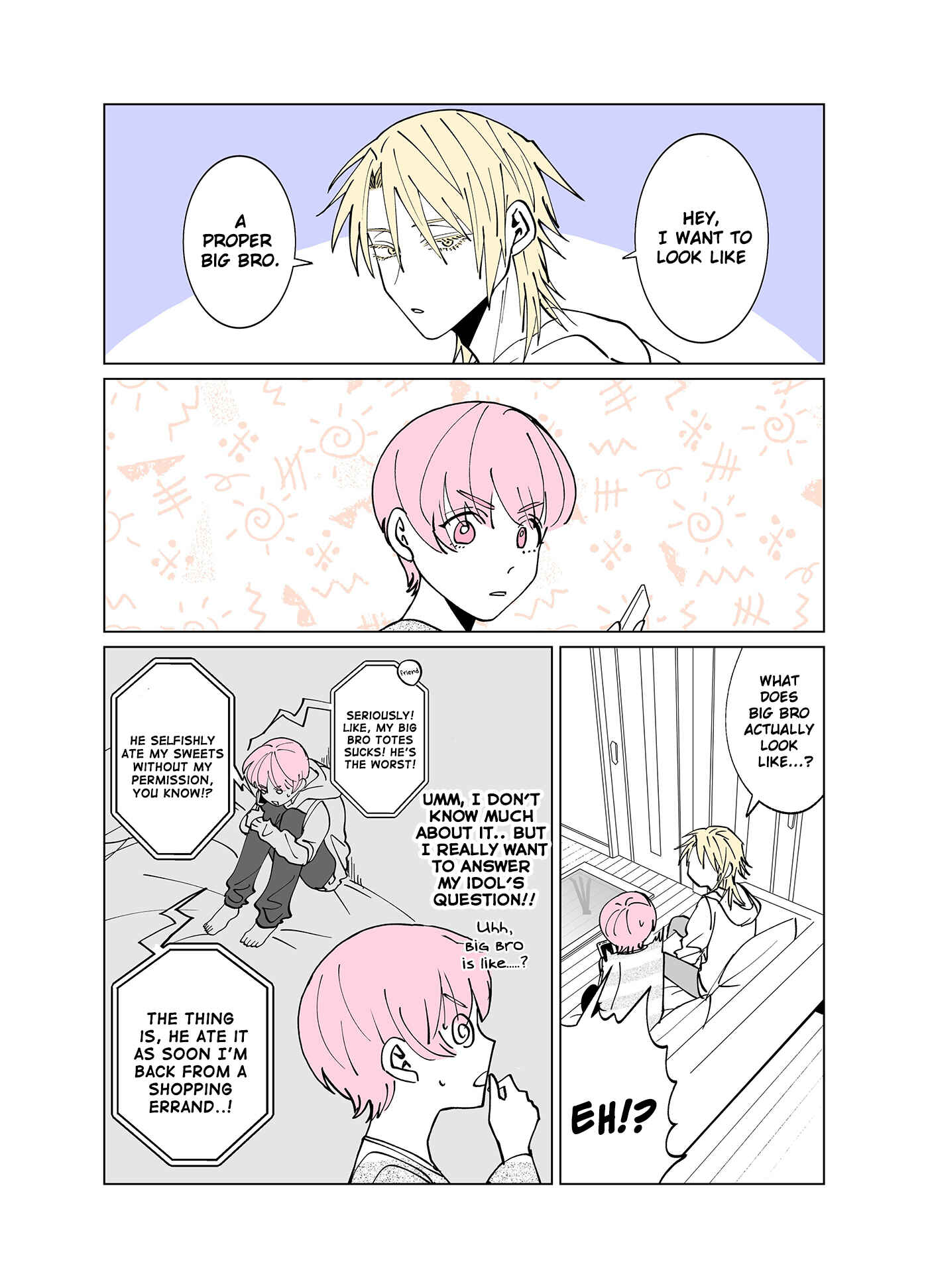Page 1 Chapter 7 My Idol Is Now My Older Brother!