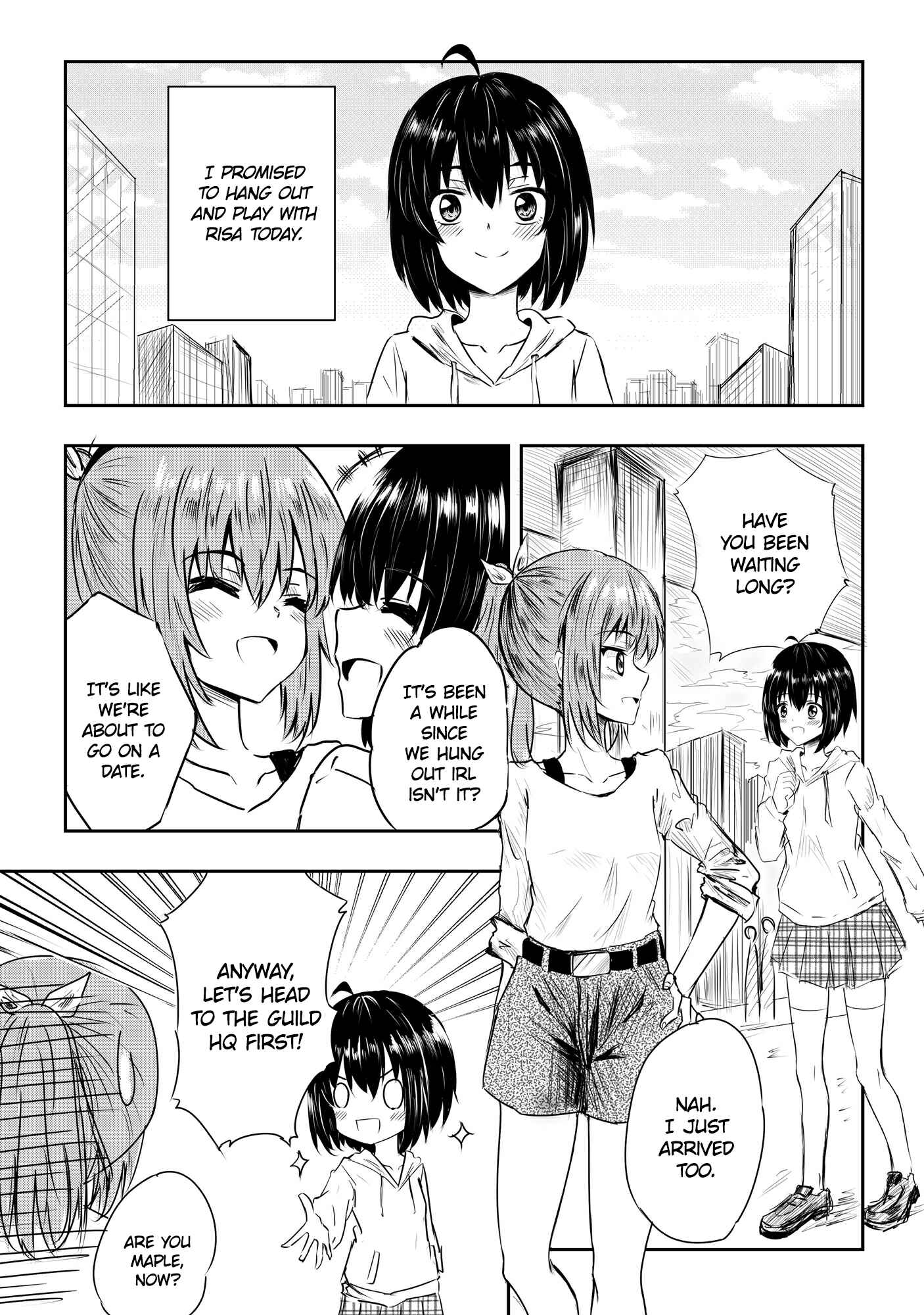 Page 1 Chapter Unknown_c239 Bofuri - Real Life or Game? (Doujinshi)