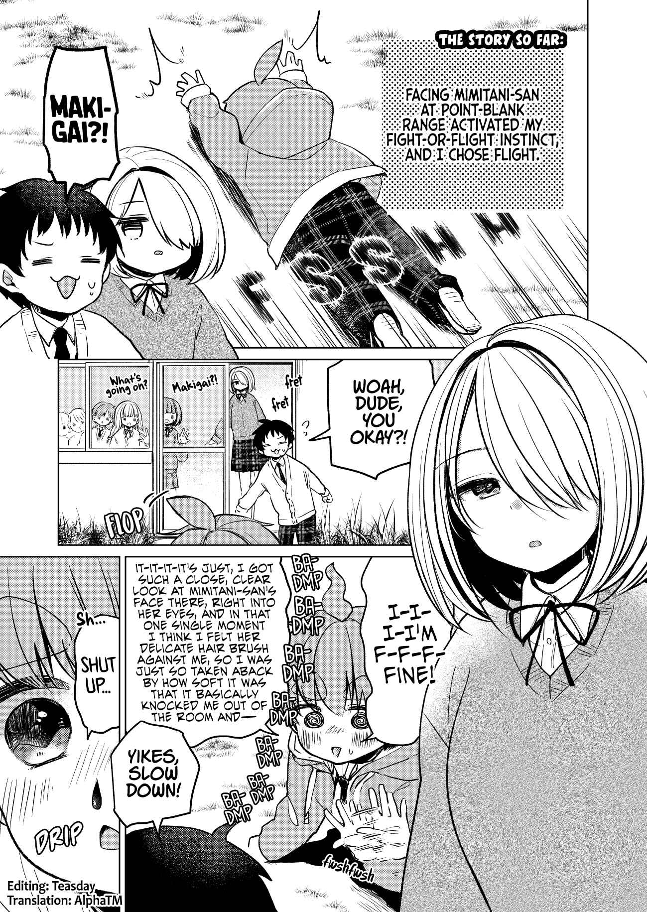 Page 1 Chapter 4 Mimitani-san, the Tallest in the Class