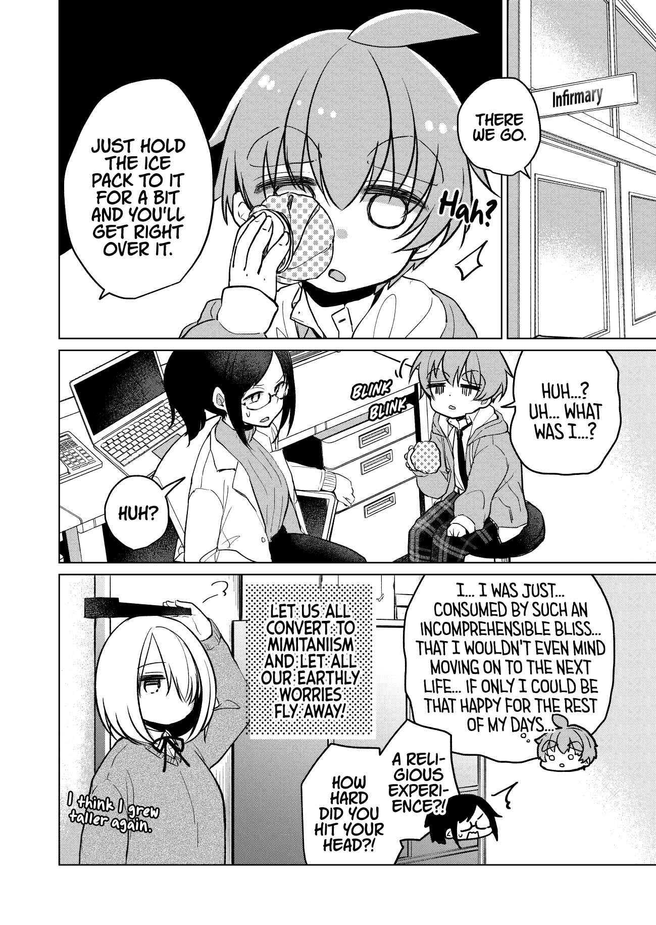 Page 4 Chapter 4 Mimitani-san, the Tallest in the Class