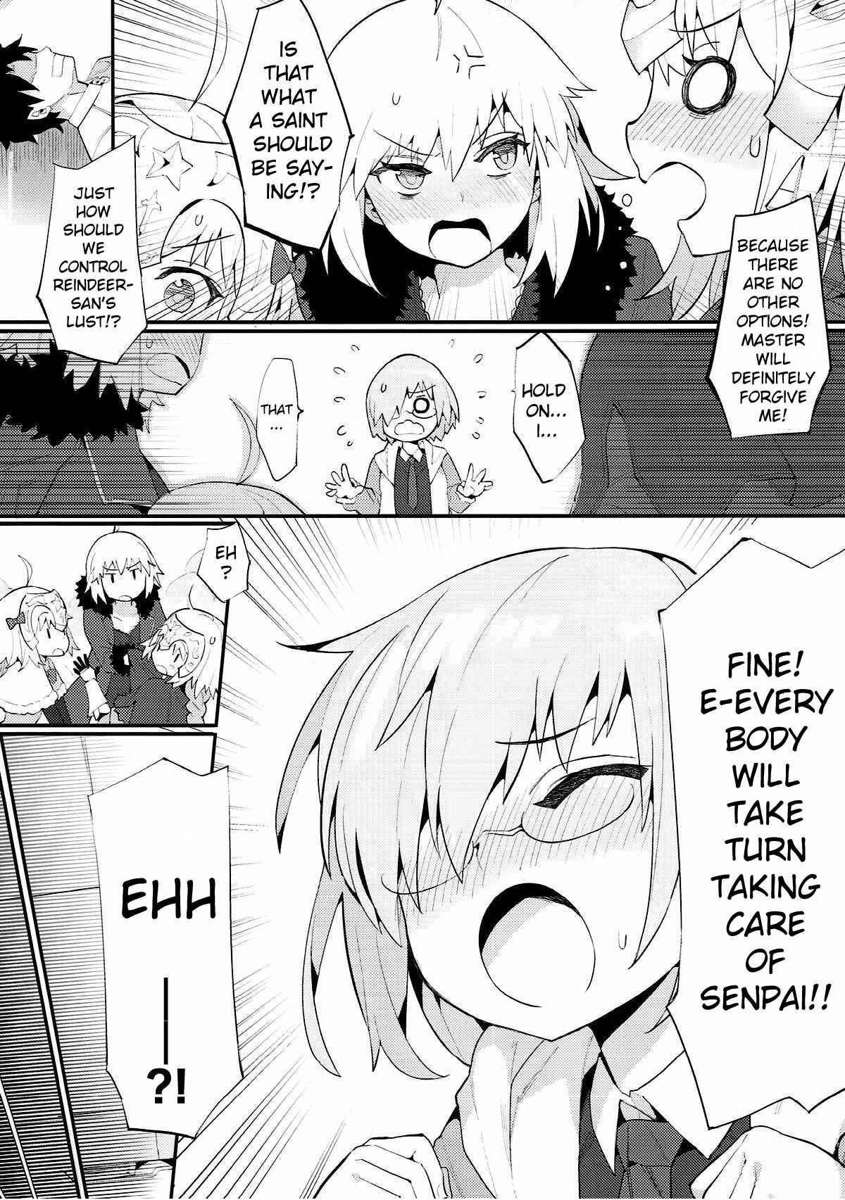 Page 5 Chapter 1 Fate/Grand Order - Chaldea Shiki Seiyoku Shori System ~Kouhai to Seijo-tachi no Baai~ (Doujinshi)